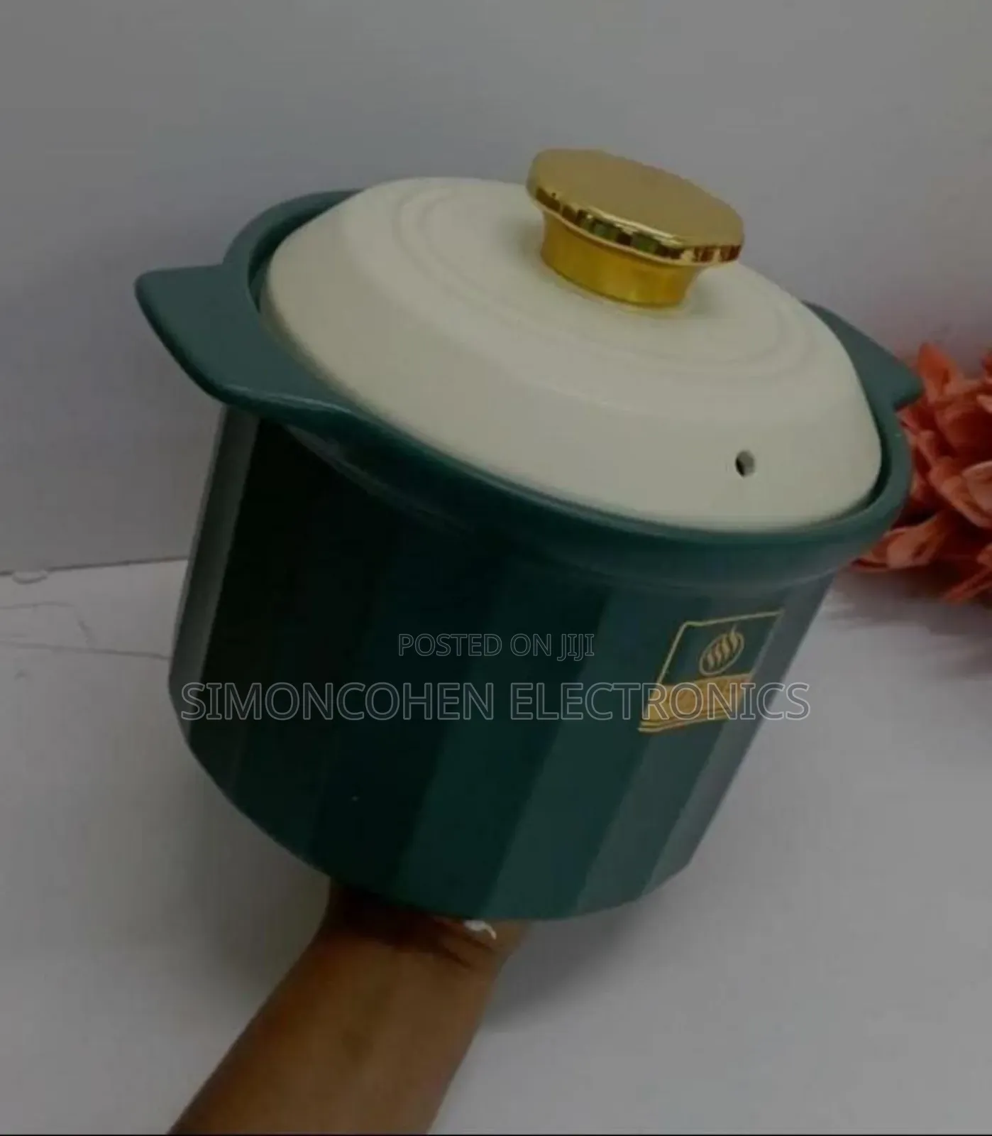 5l Ceramic Cooking Pot With Lid