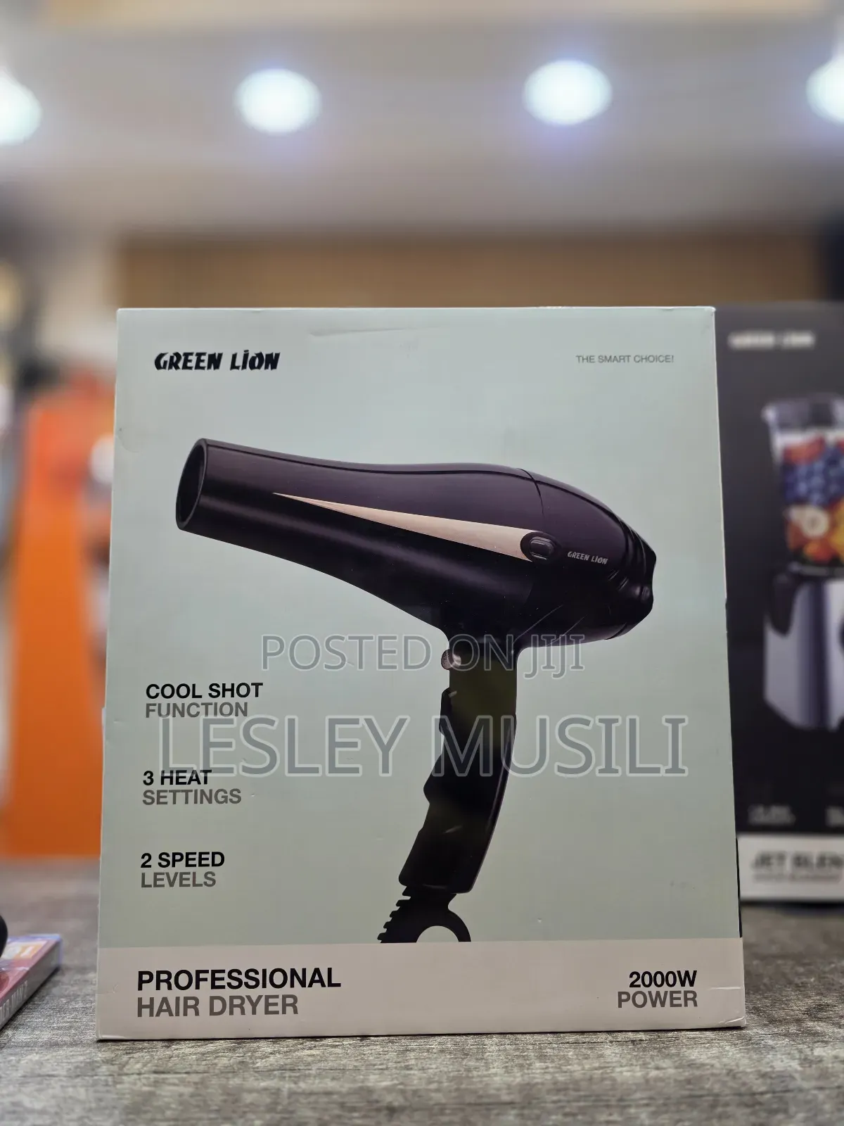 Green Lion Store
Green Lion Professional Hair Dryer 2000w - Black