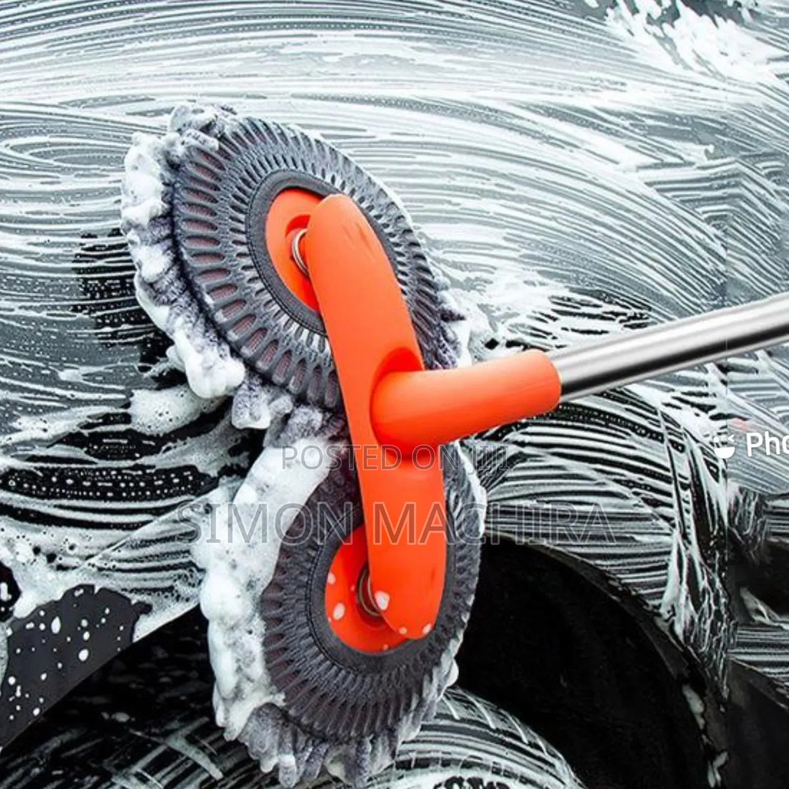 Car Cleaning Brush Mop Long Handle