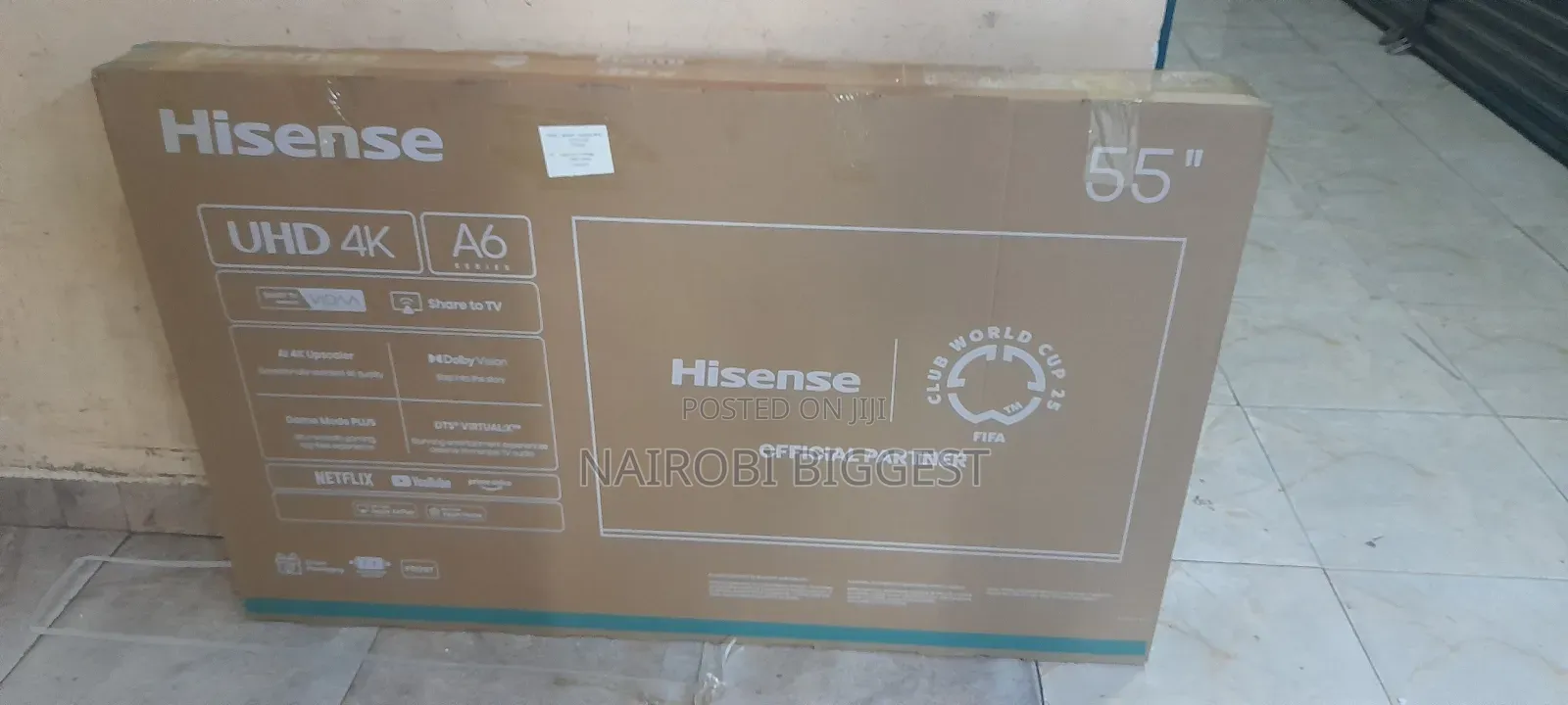 Hisense 55" Smart 4k Smart Television