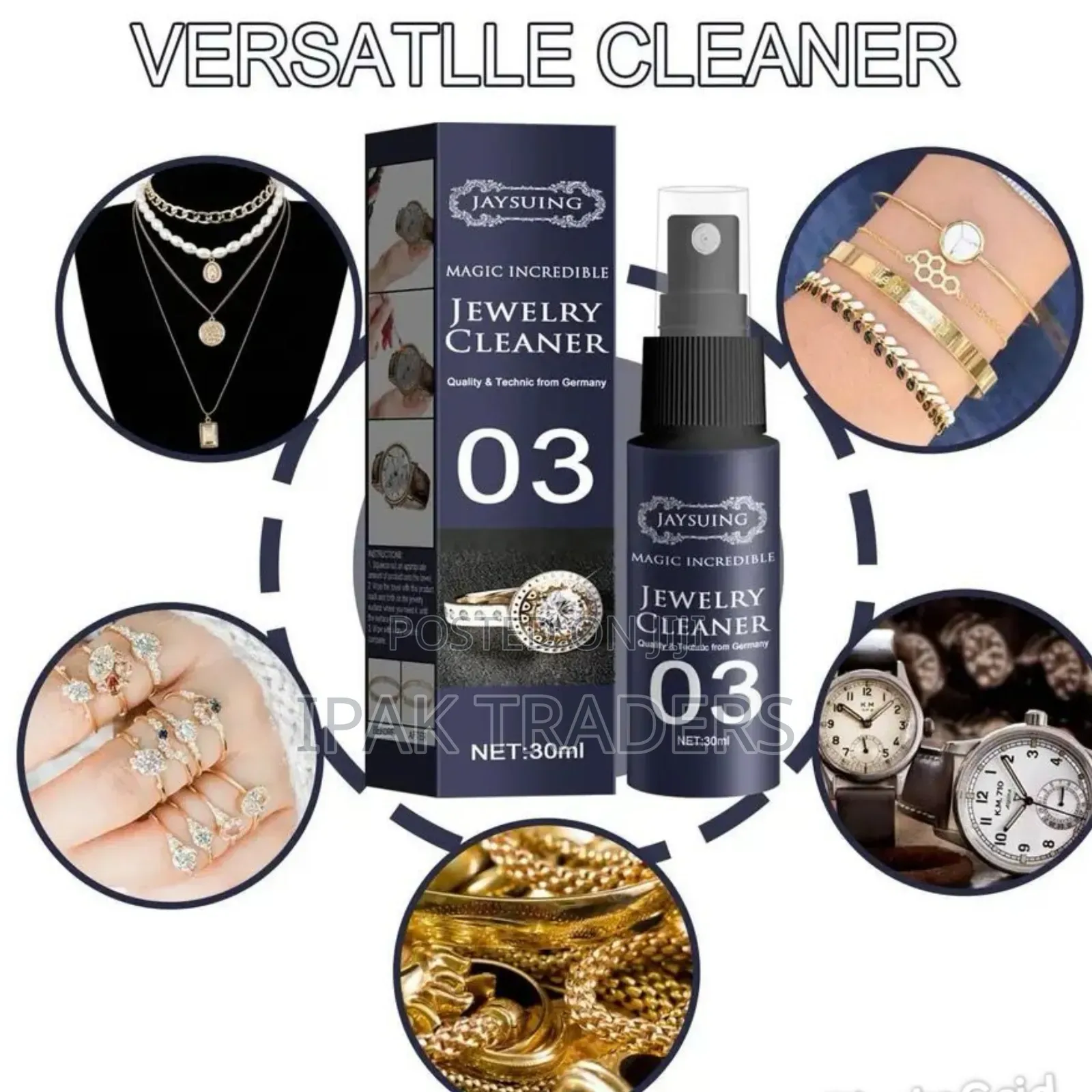 *30ml Set Jewelry Detergent Cleaner