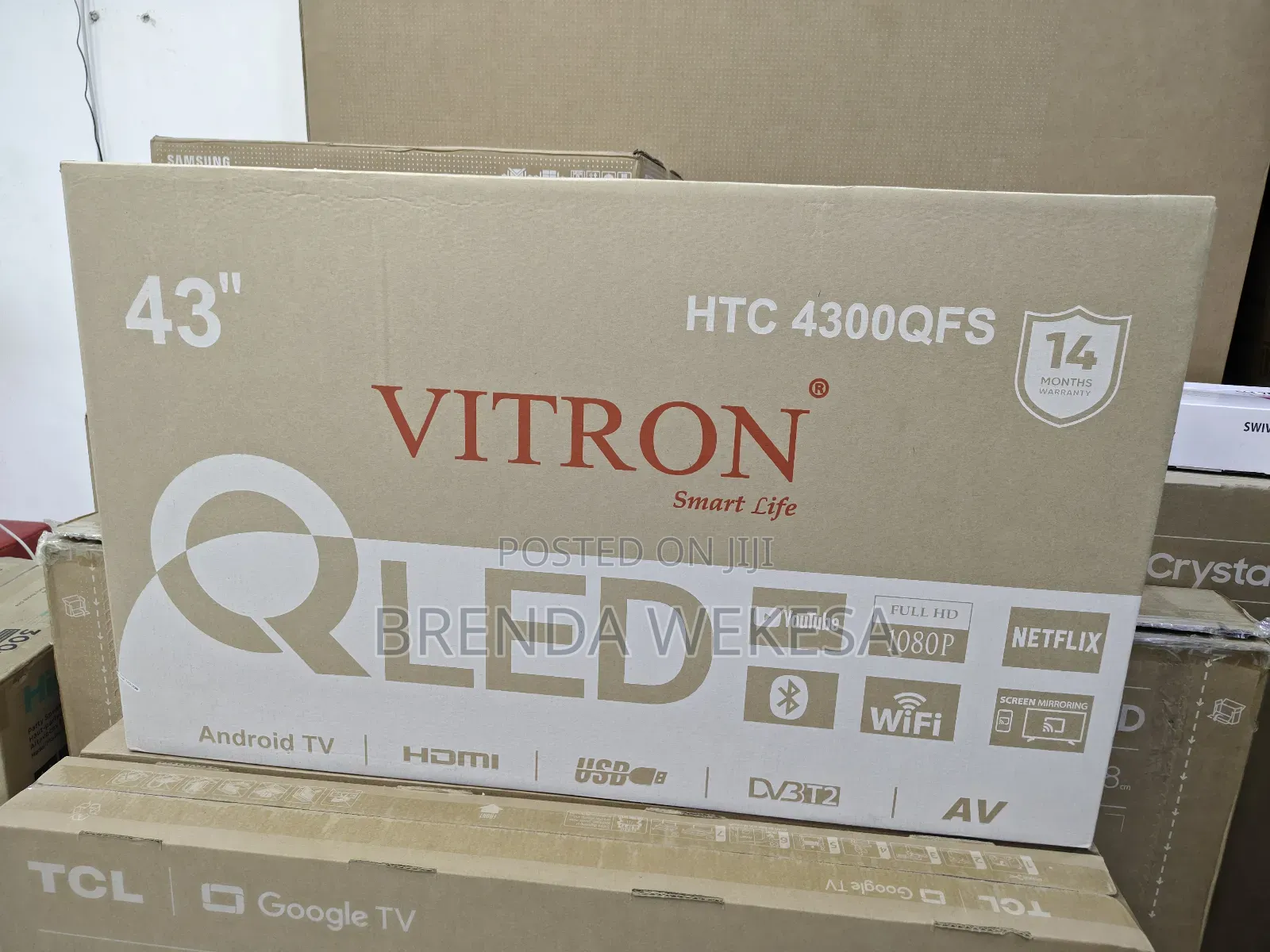 Vitron 43 Inch Smart Qled Tv