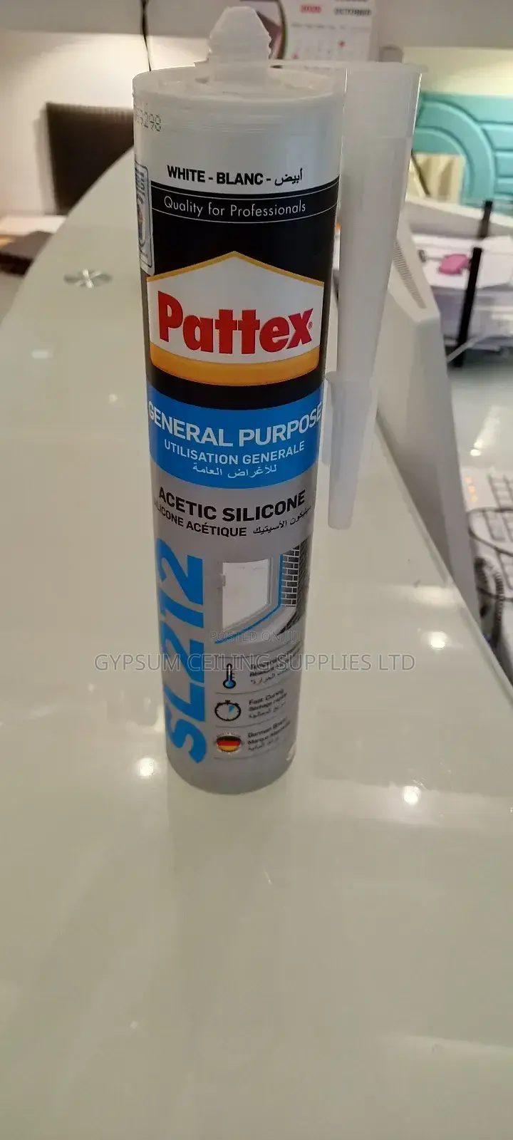 Pattex Silicone Transparent Sl212