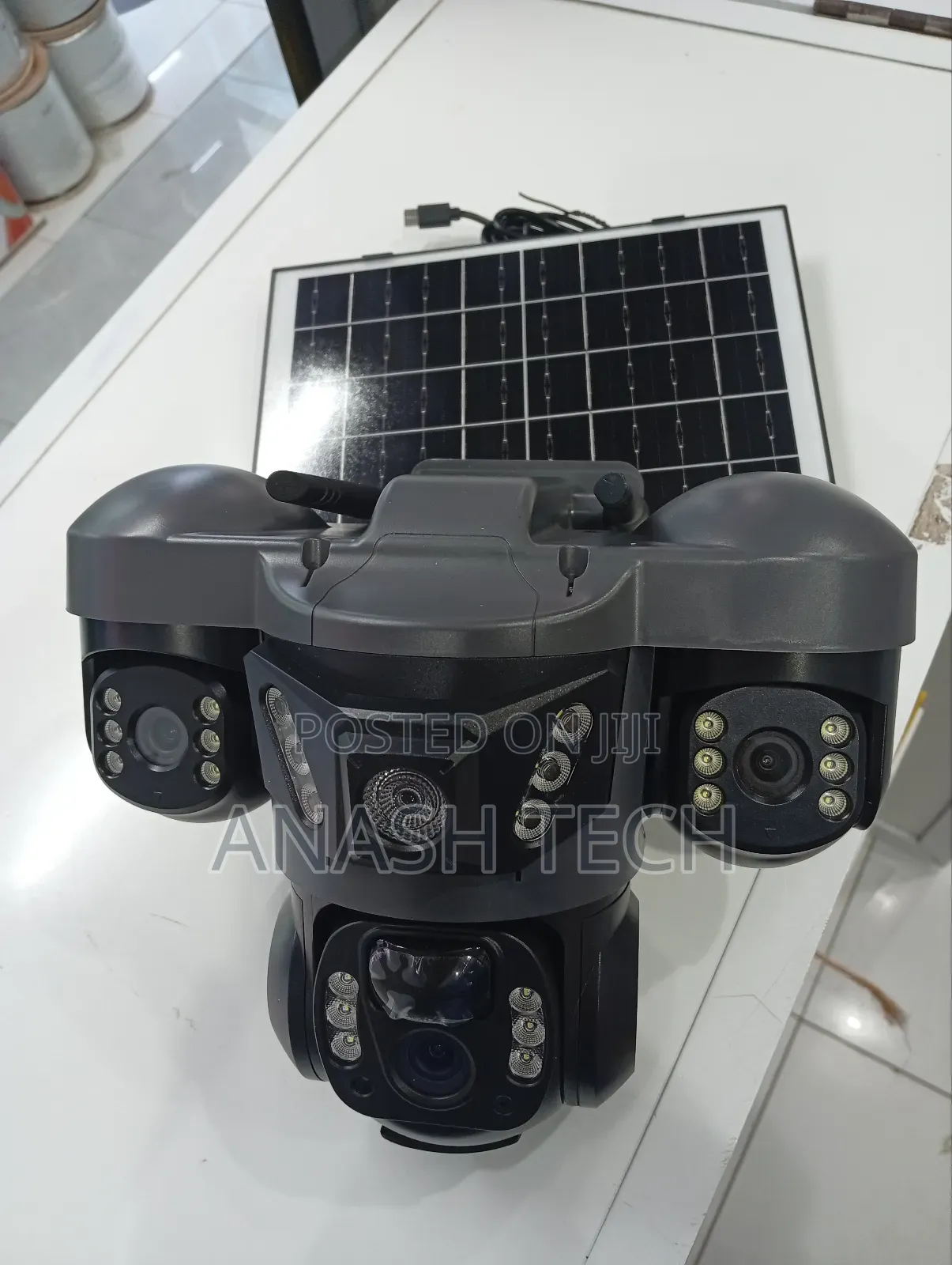3 in 1 4g Tripple Lens 4g Solar PTZ CCTV Surveillance Camera