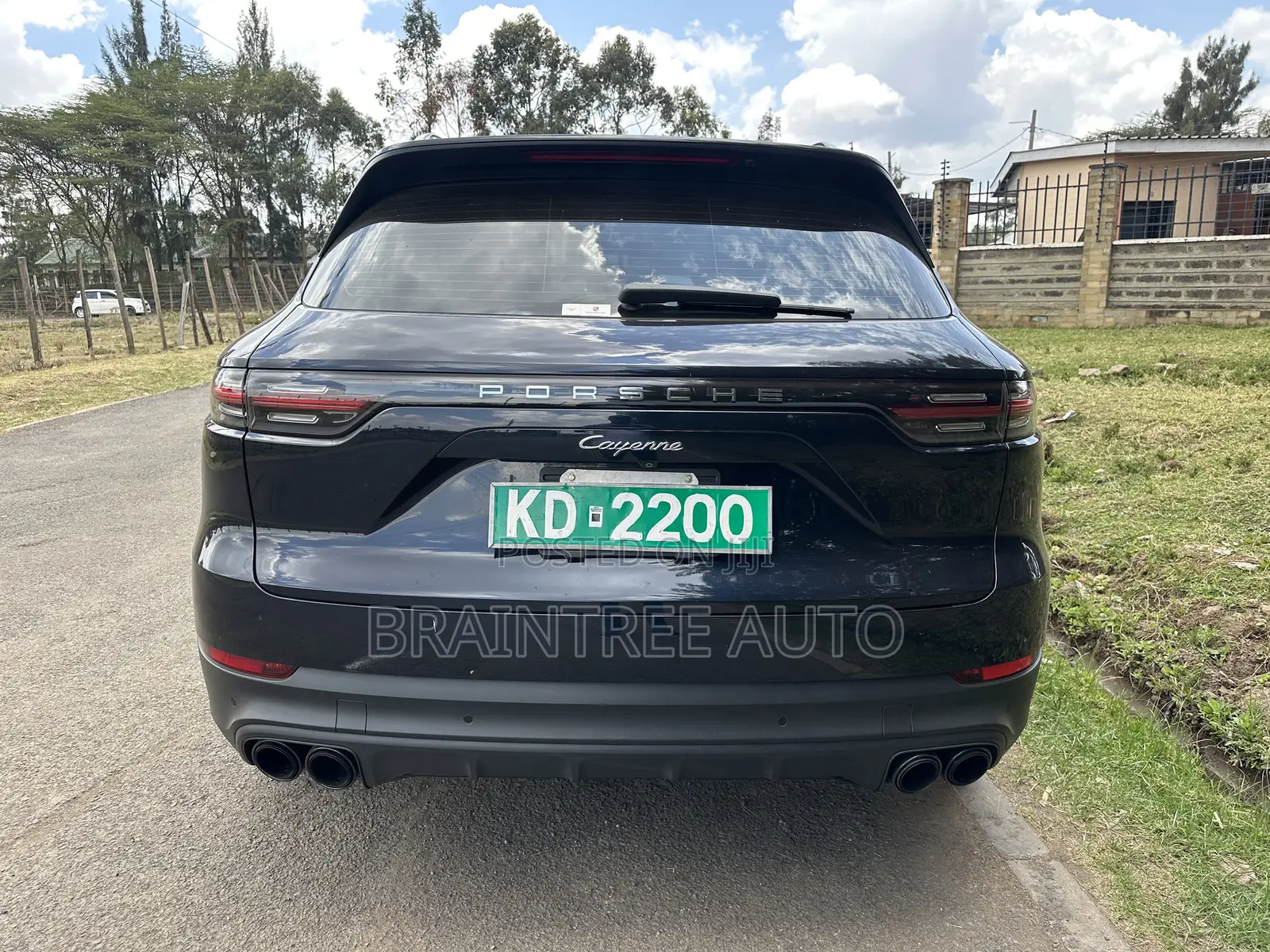 Porsche Cayenne Base AWD 2018 Blue