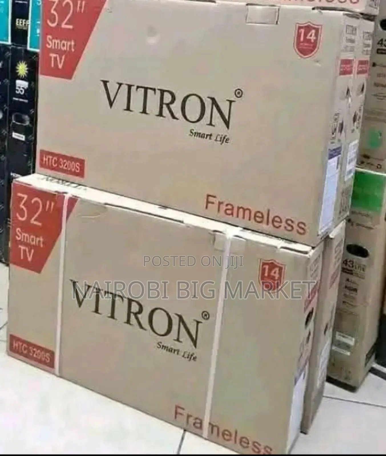 Vitron 32 Inch Digital Frameless