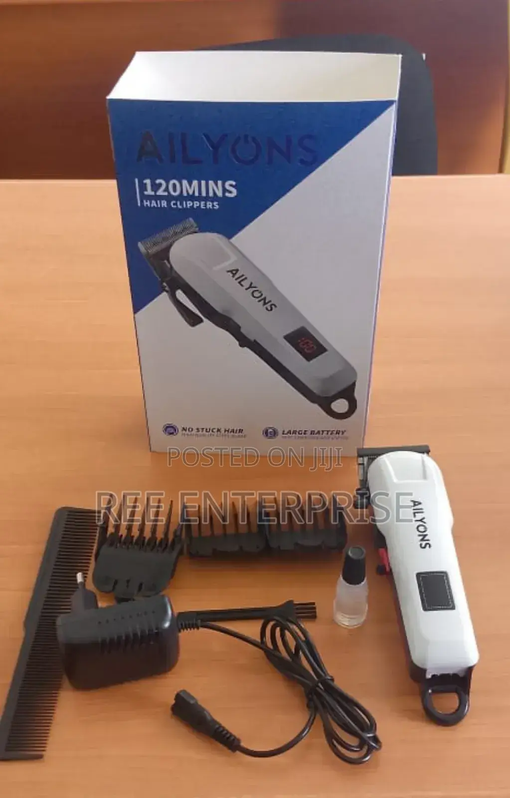 Brand New Ailyons Hair Clipper Rechargeabe Shaver