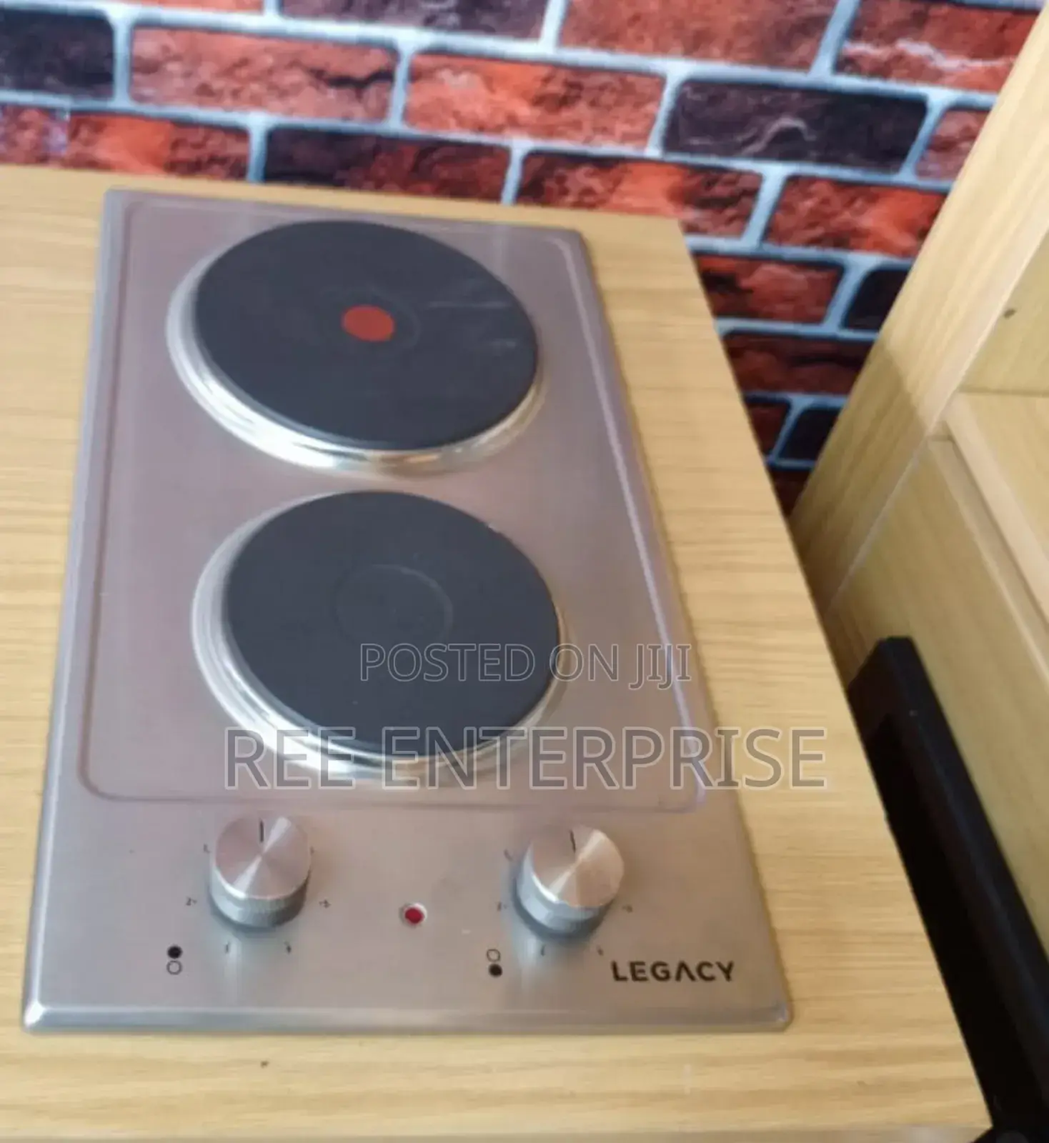 Legacy Electric 2 Burner Inbuilt Hob Cooker