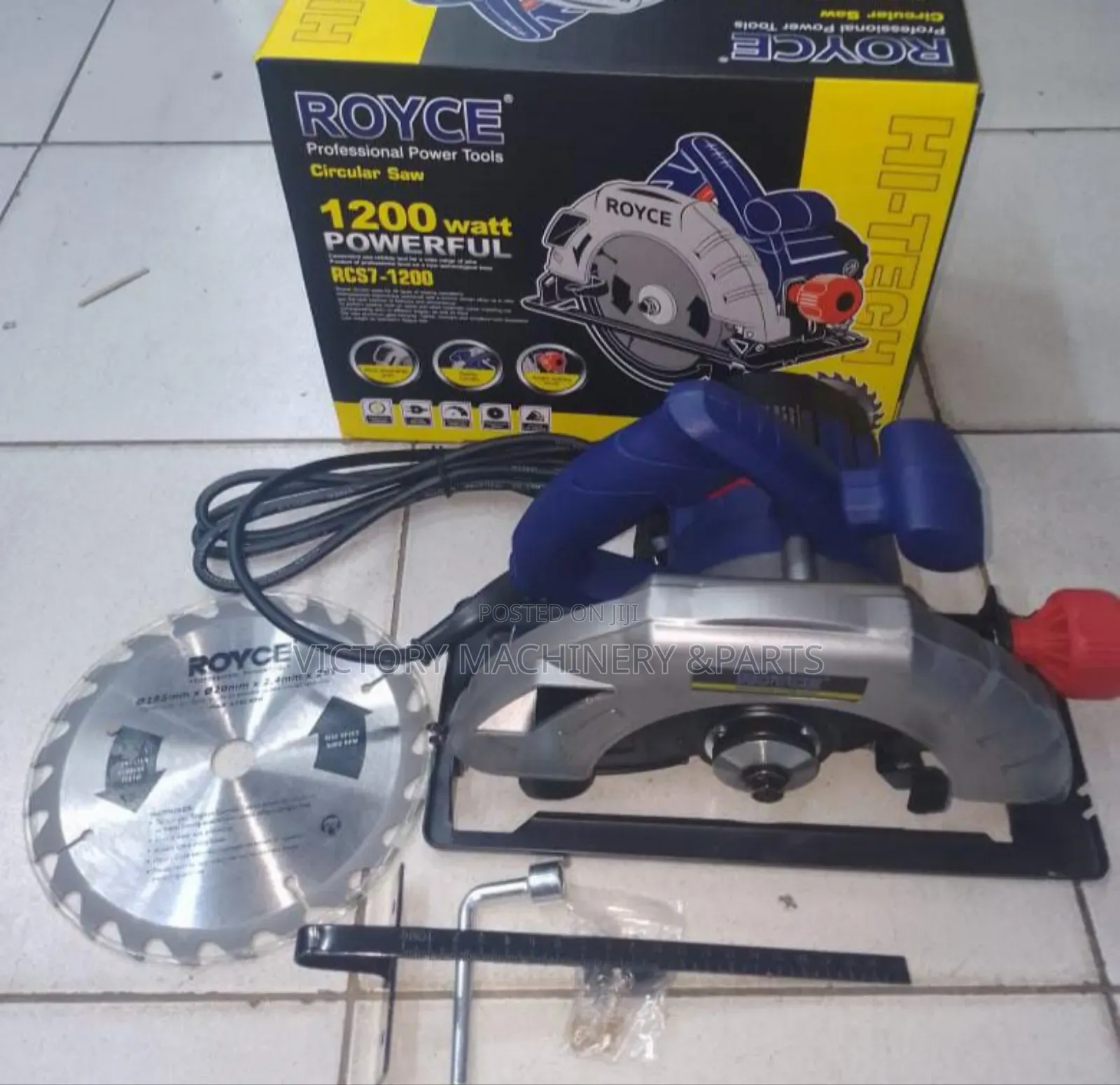 Royce Circular Saw 1200wtts 7"