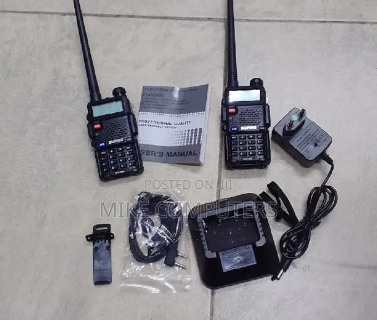 Uv-5r 5watts Walkie Talkie Dual Band