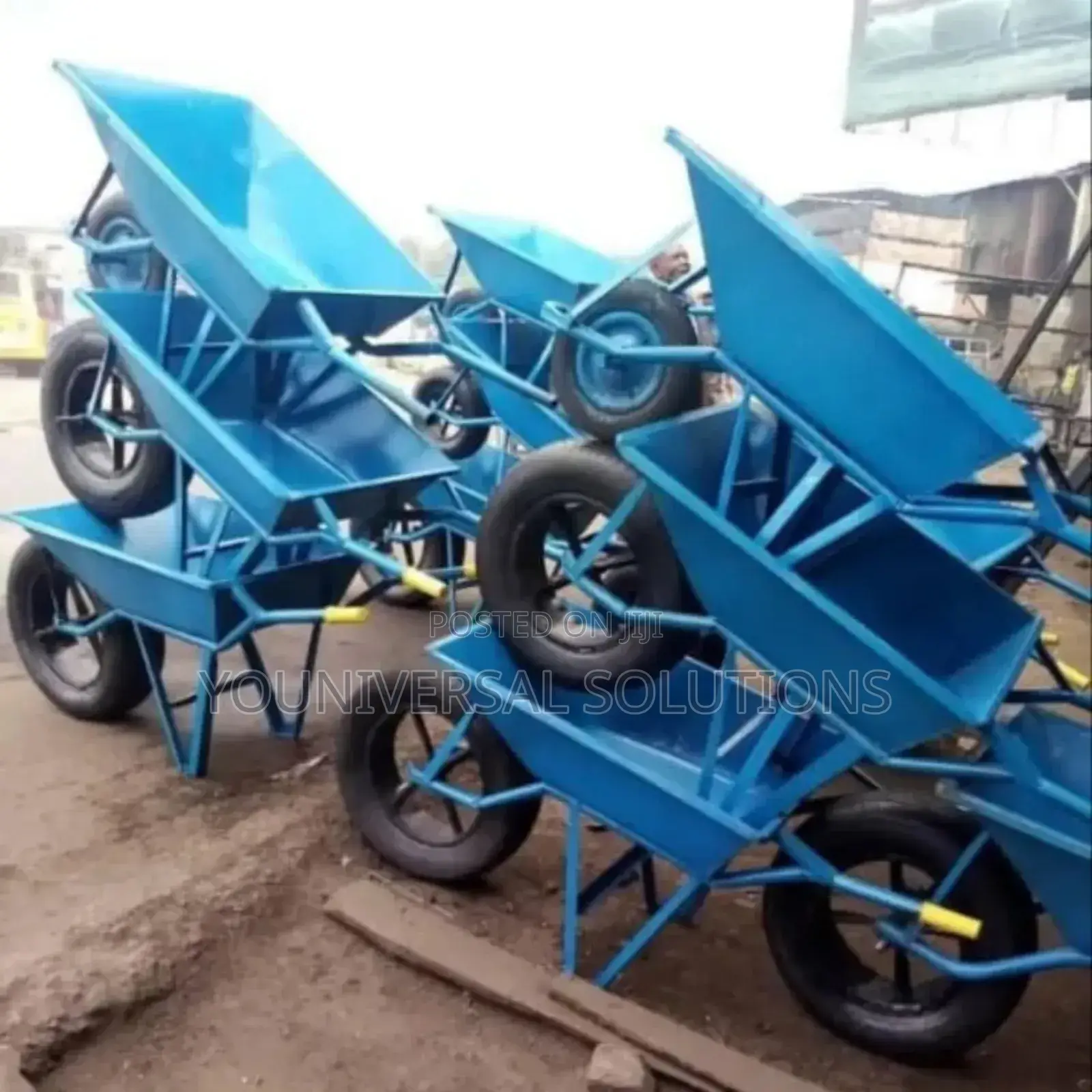 Heavy Gauge Wheel Barrows Machine