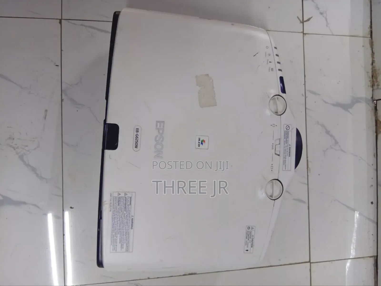 Epson G6250w With 6500lumens Ex Uk Projector