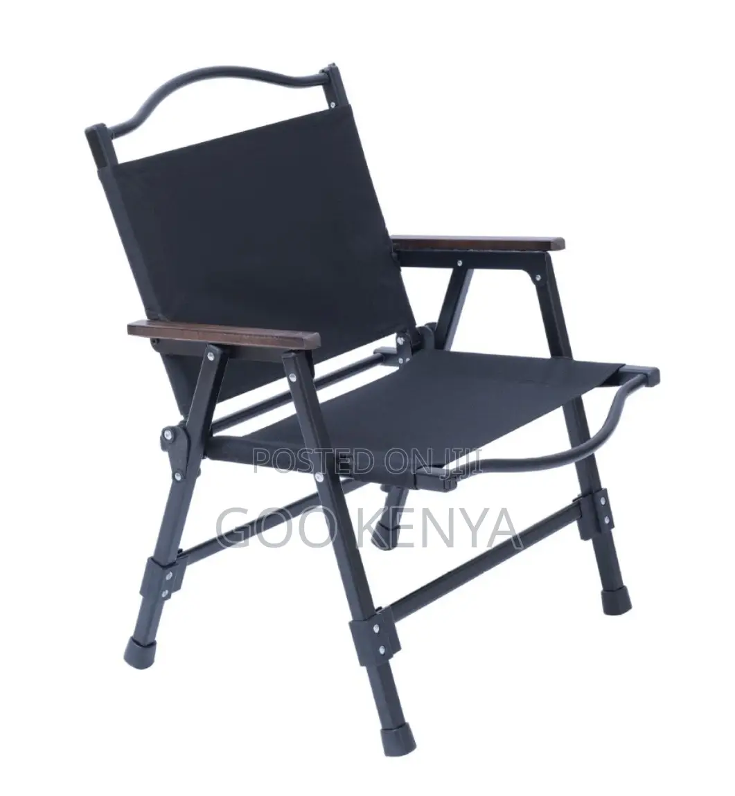 Home Outdoor Chair; Quick-Fold Fabric Camping Chair for Patio or BBQ