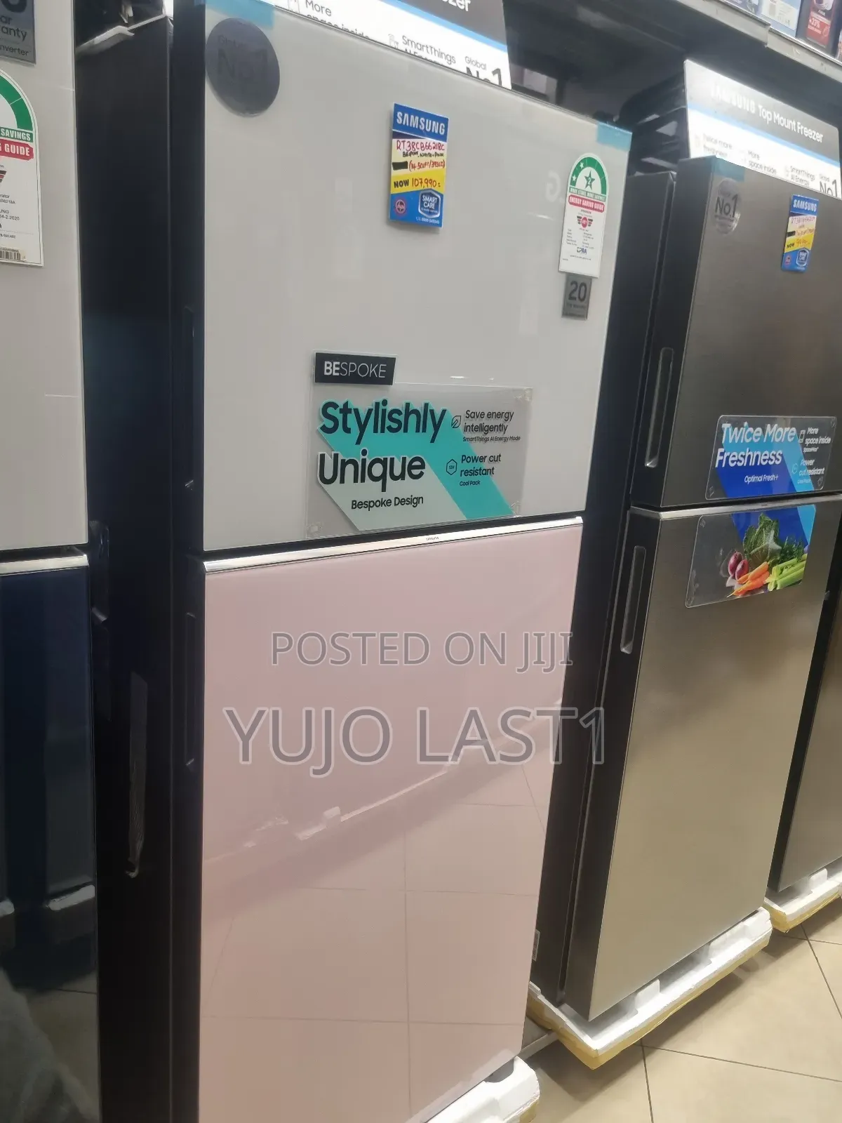 Samsung 393ltrs Bespoke Top Mount Refrigerator Rt38cb66218cut