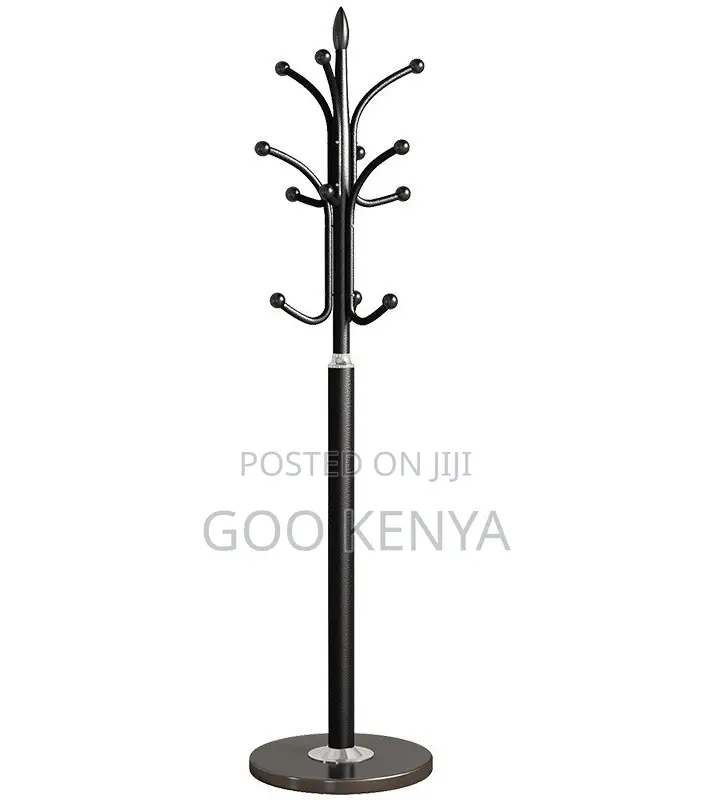 Home Coat Hanger; Heavy-Duty Tree Floor Standing Steel Coat Organizer