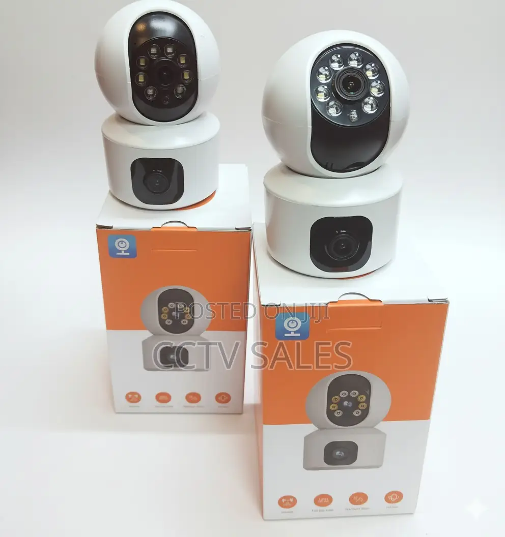 Motion Tracking Dual Lens Wifi Indoor V380 PTZ Smart Camera