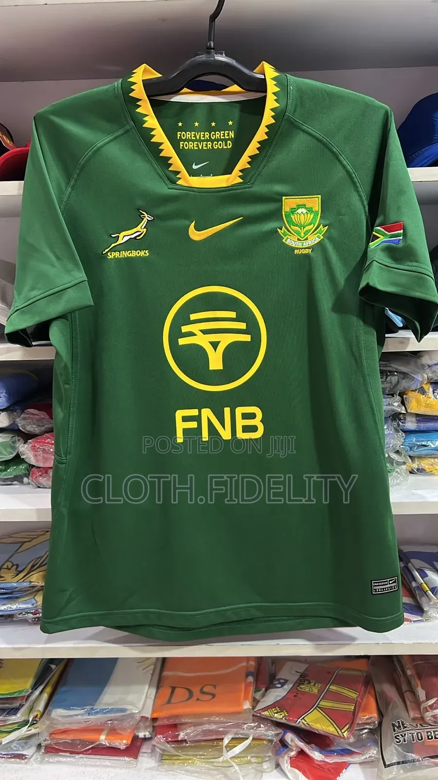 Springboks Rugby Adults Jersey 25/26.