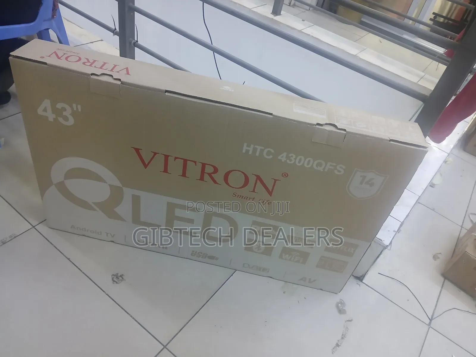 Vitron Qled Frameless Tv 43 Inches