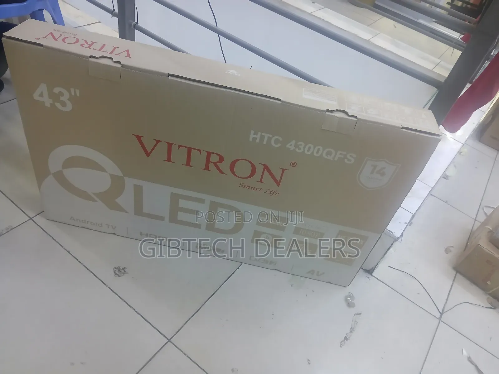 Vitron Qled Frameless Tv 43 Inches