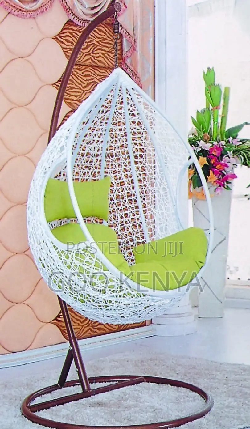Home Chair; Woven Hanging Hammock Swing With Seat Pillow
