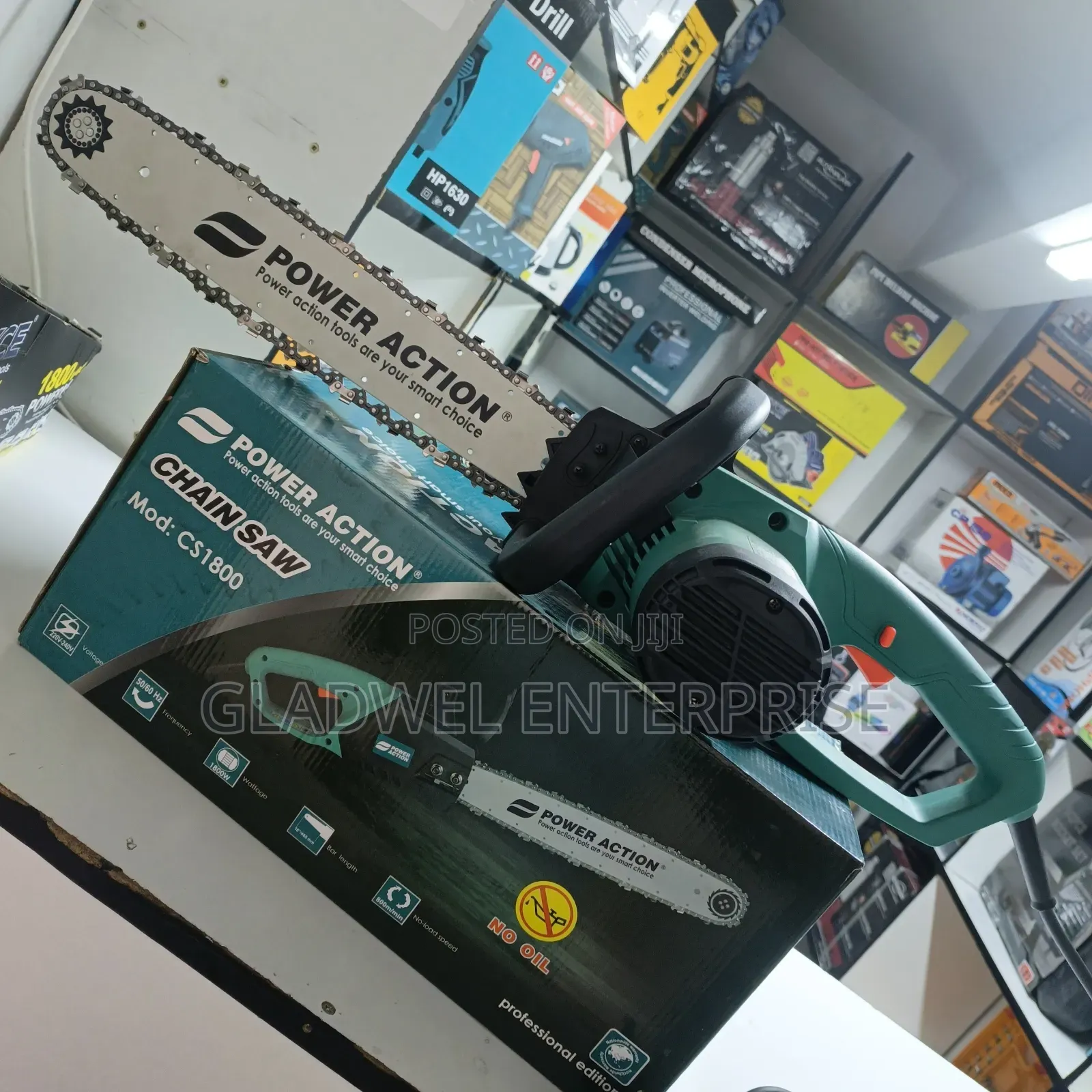 Power Action Cs1800 Electric Chainsaw. 

Model: Cs1800