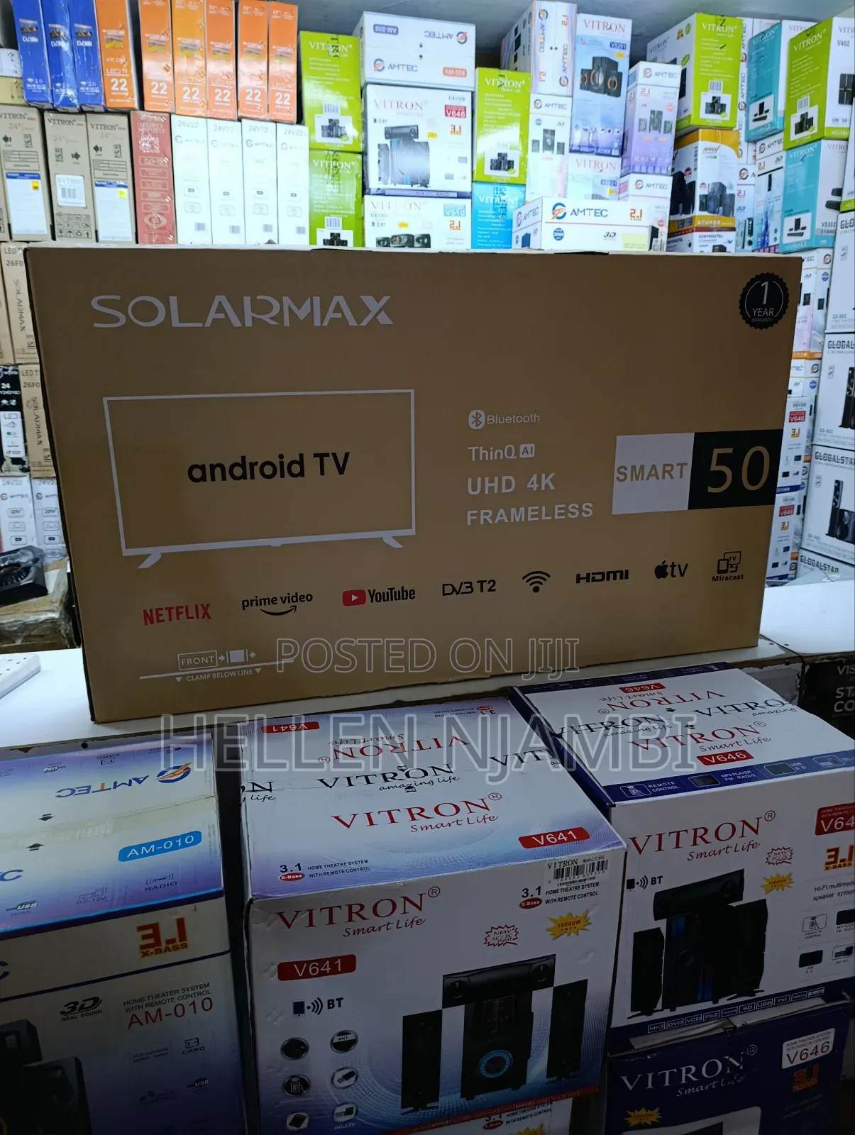 50" Solarmax Smart Android Tv