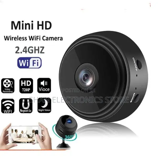 Magnetic Wireless Mini Camcorder Micro Video Surveillance Camera A9