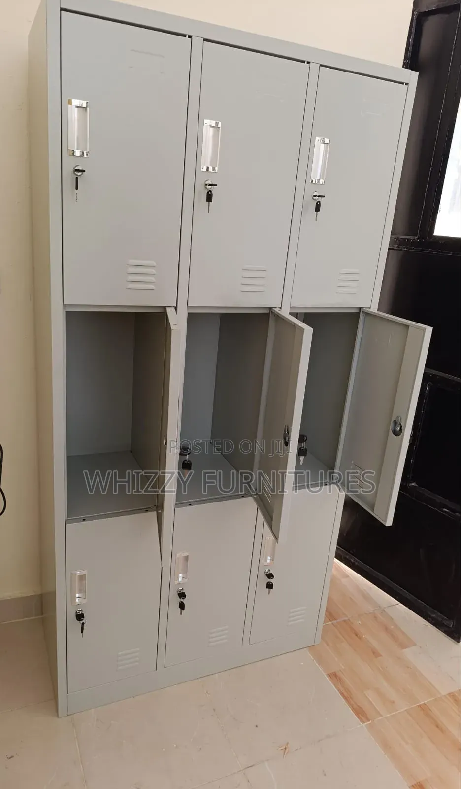 Metallic Storage Locker Cabinet
