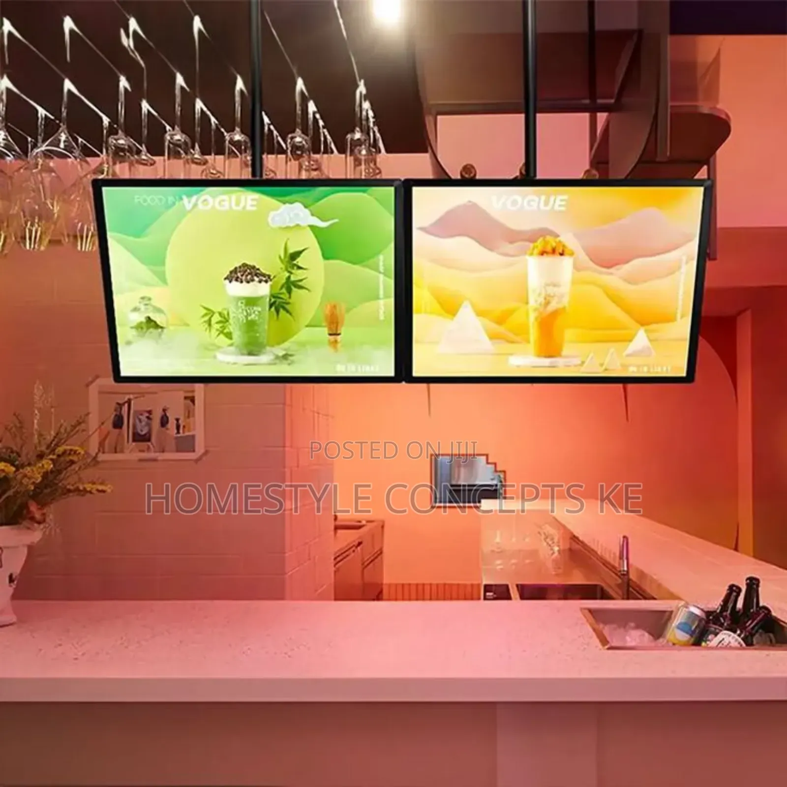 Digital Menu Board Restaurant Screen Display