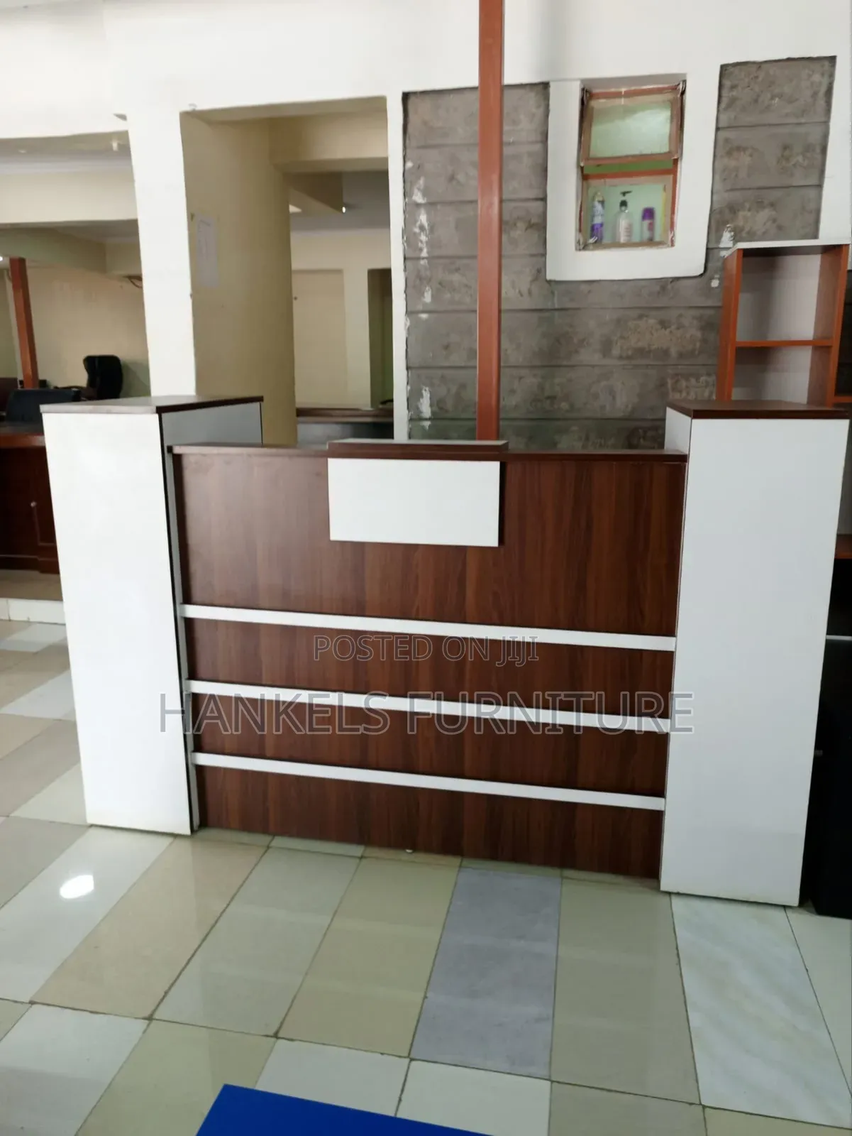 Custom Reception Desk Available