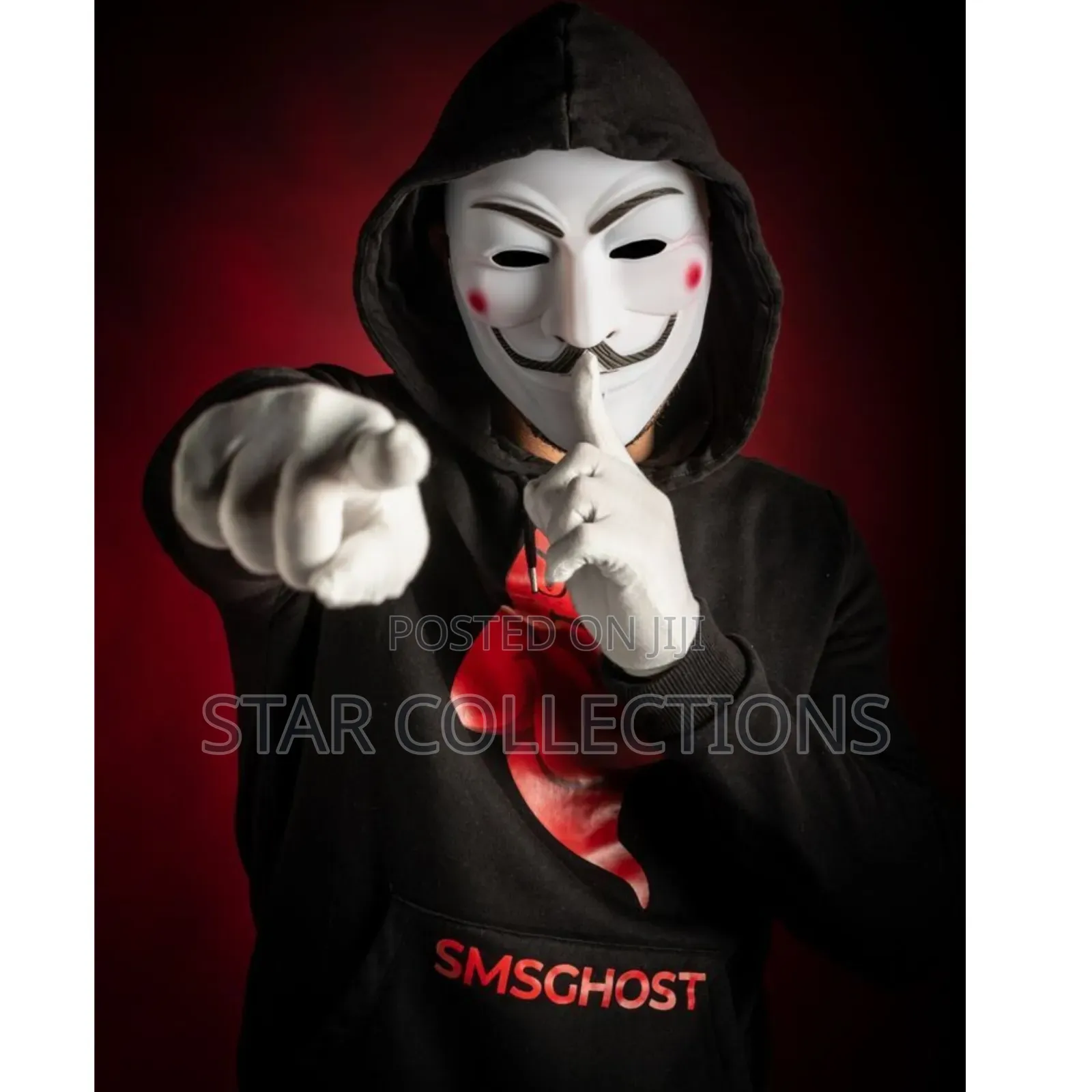 White Vendetta Party Masks
