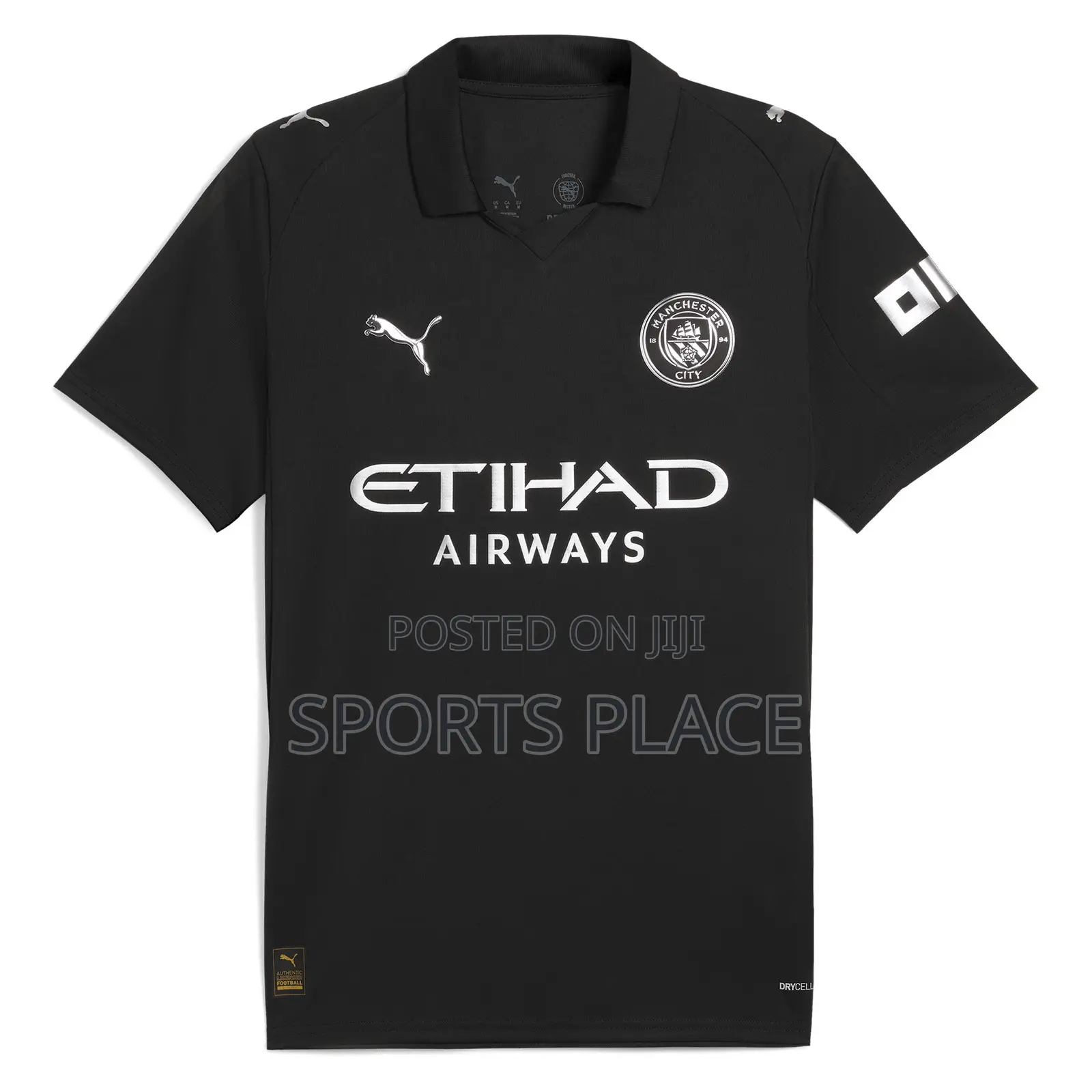 Bold -All Black Man City 25/26 Away Jersey