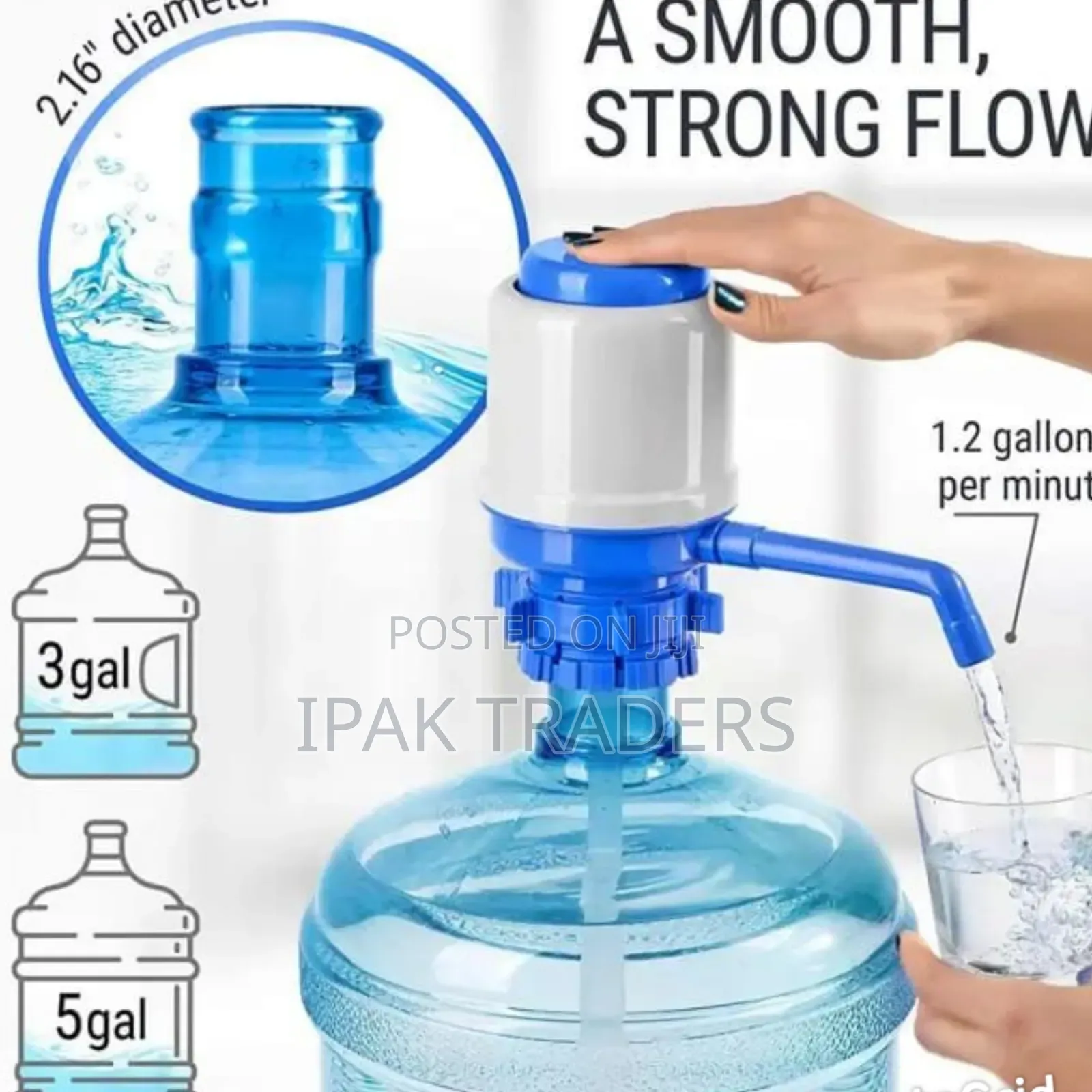 *Manual Water Pump* -Material Plastic