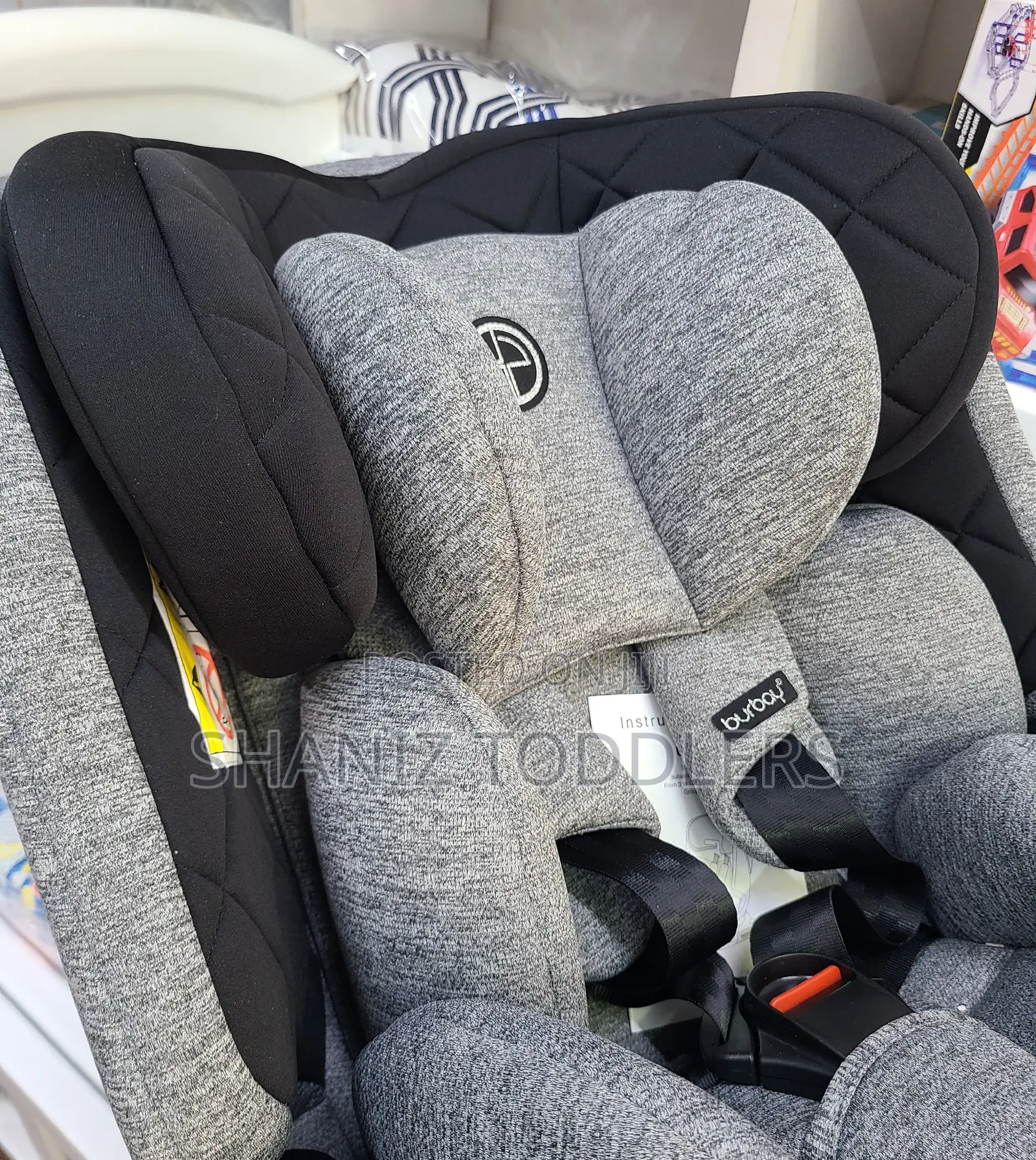 Isofix Baby Car Seat 0–36kg – 360° , Reclining Child Safety Lock