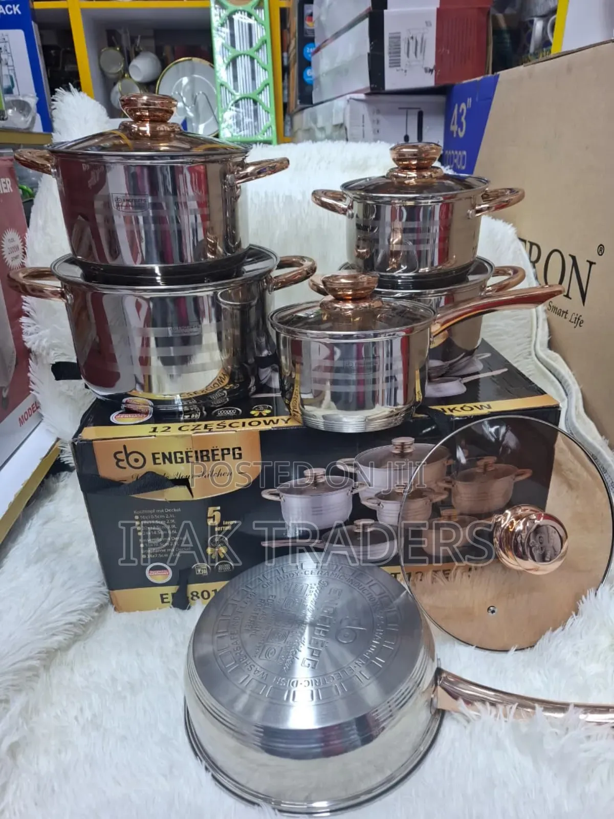 Engelberg 12pc Cookware Set