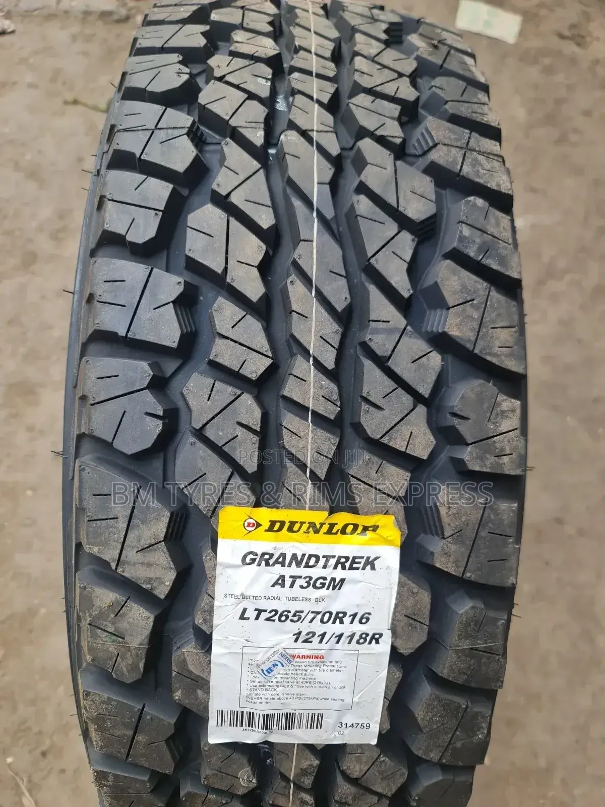 Lt 265 /70 R16 Dunlop