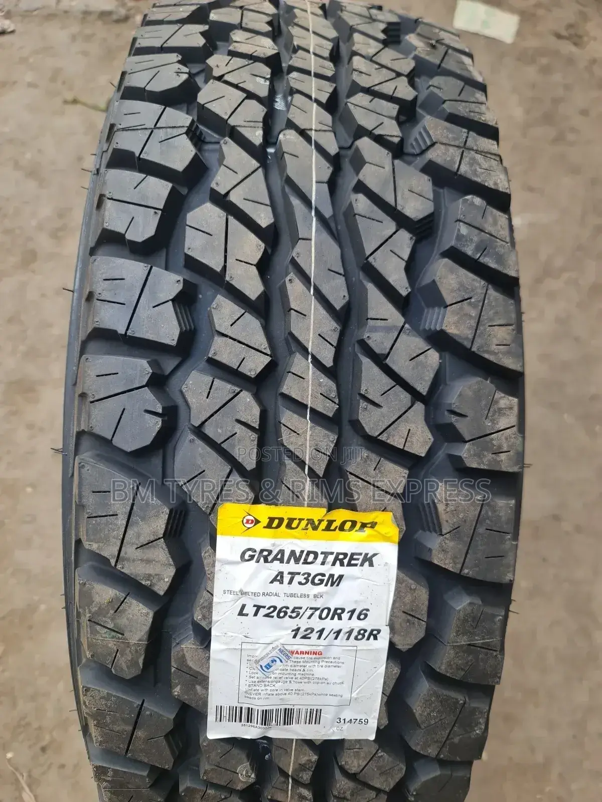 Lt 265 /70 R16 Dunlop