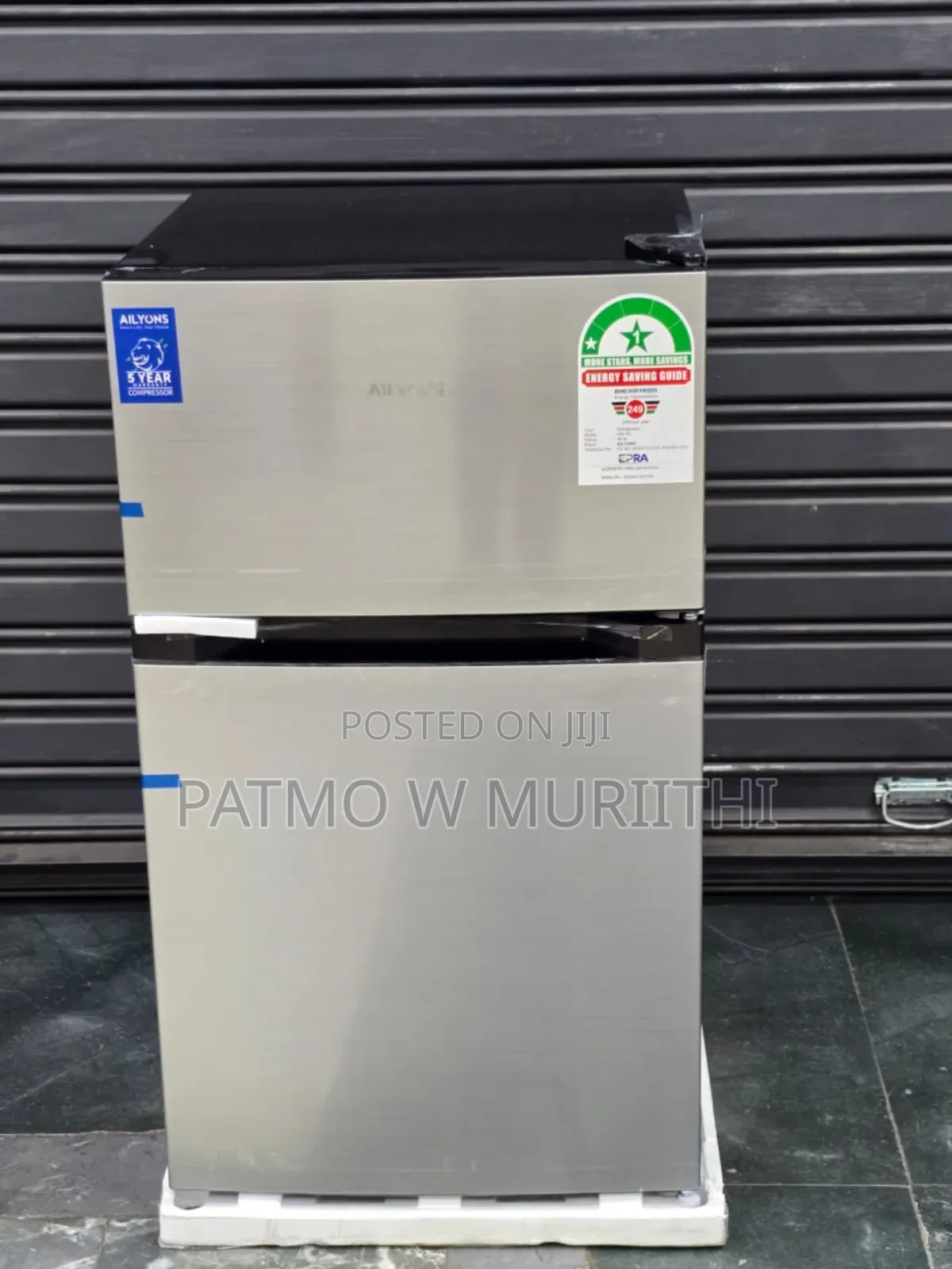 Fridge, Ailyons 86l Double Door Mini Fridge Arf-87