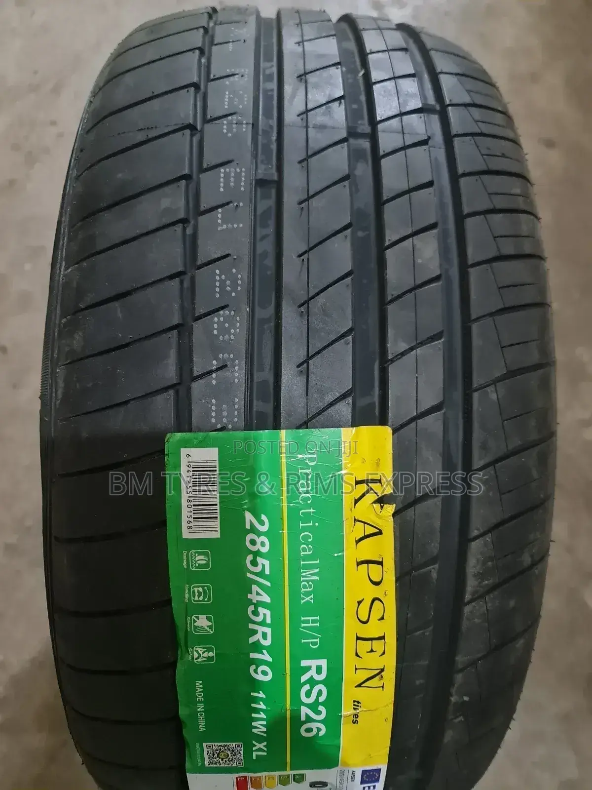 285 /45 R19 Kapsen Tyres