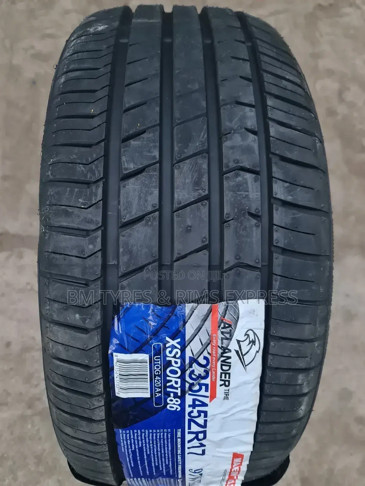 235 /45 R17 Atlander Tyres (Sport-86) Thailand.