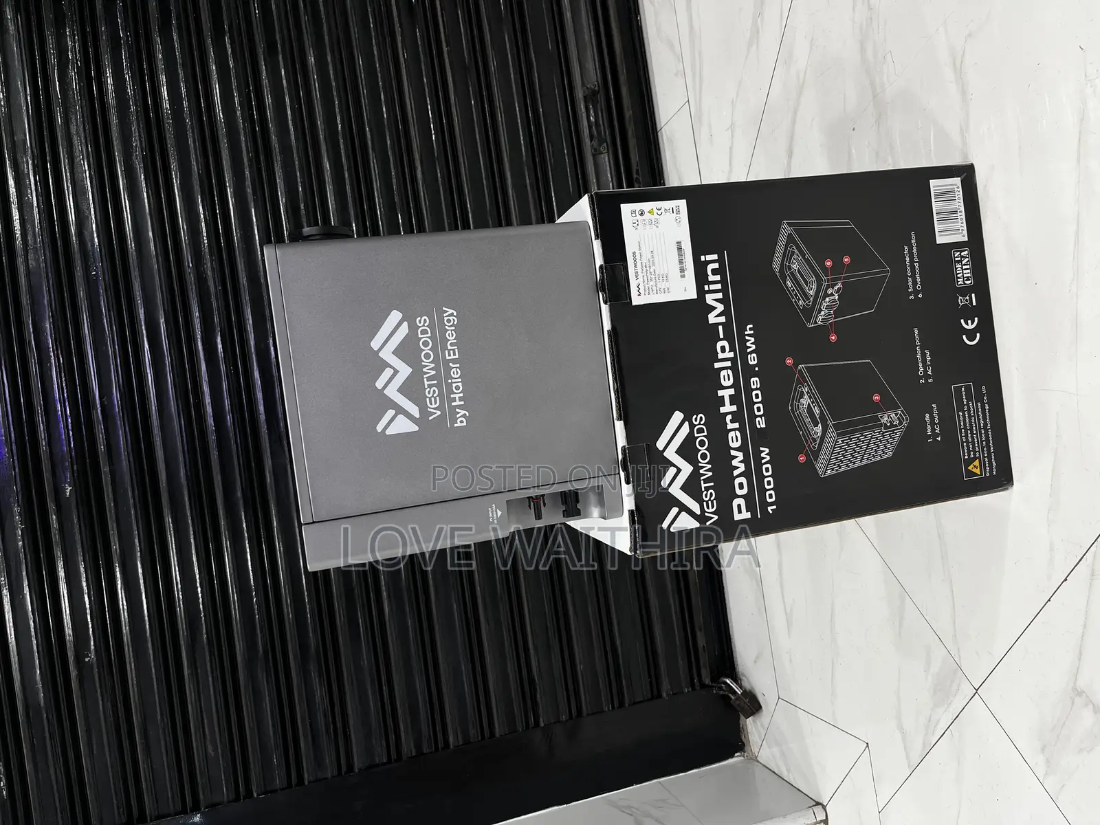 2kw Lithium 1000w Portable Power Station
