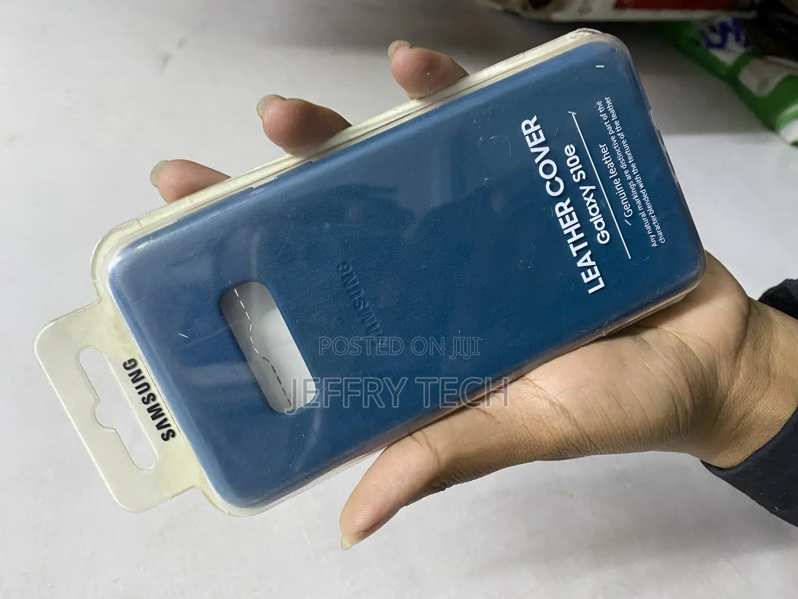 Galama Samsung Original Galaxy S10e Protective Leather Back Cover