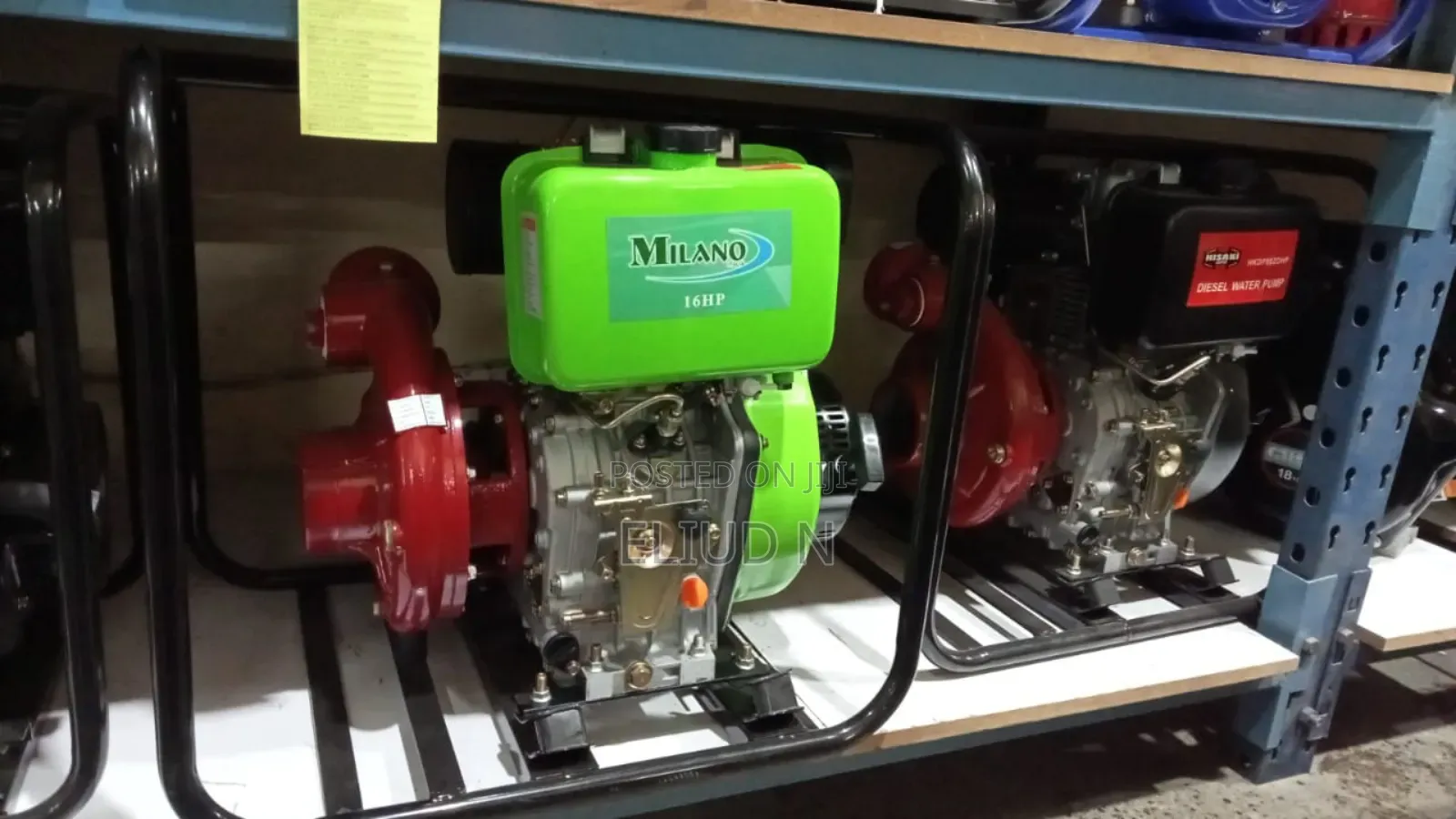 High Pressure Diesel Water Pump 16hp/100m