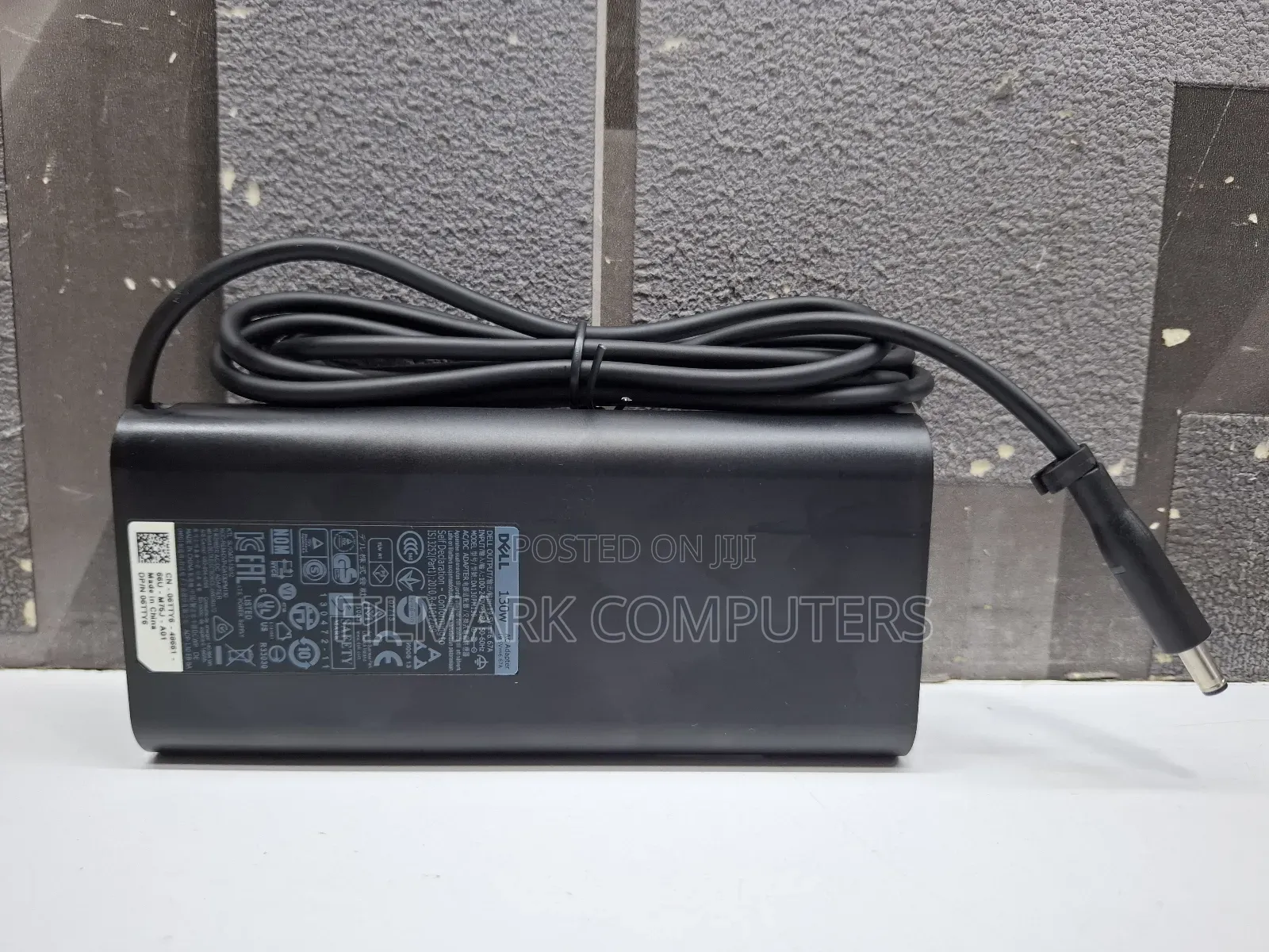 Dell 130w Round Tip Ac Adapter Laptop Charger For Xps 15