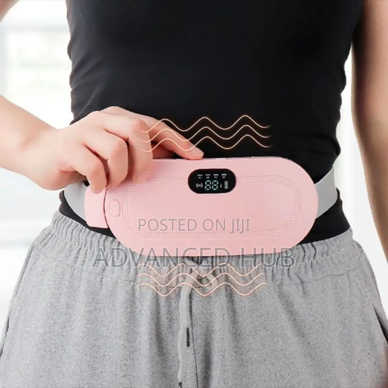 Cramp Care Thermal Pad Waist Heating and Massage Belt for Pain Relief