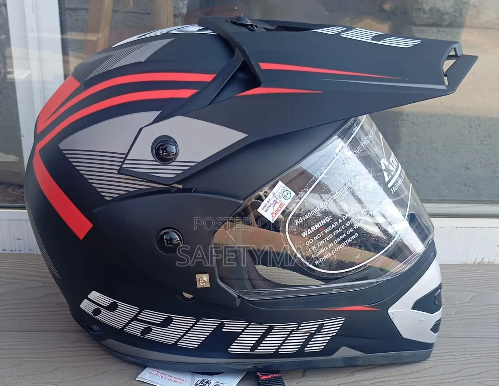Aaron Off Road Riding Helmet