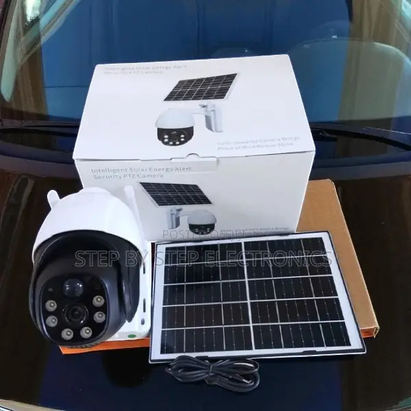 4g Solar PTZ Security Camera Full Color Night Vision and Audio Talk