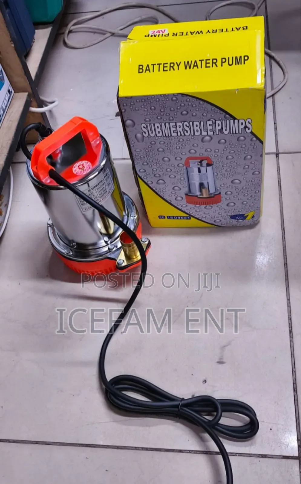 Dc Battery Submersible Pump/24v Submersible Pump