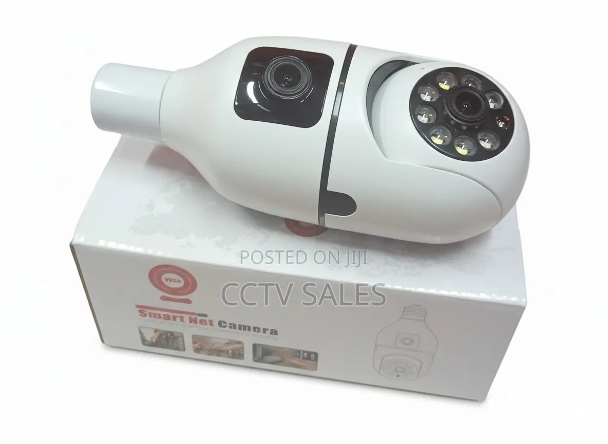 Color Night Vision Surveillance Ip Waterproof 4mp V380 Pro Dual Lens