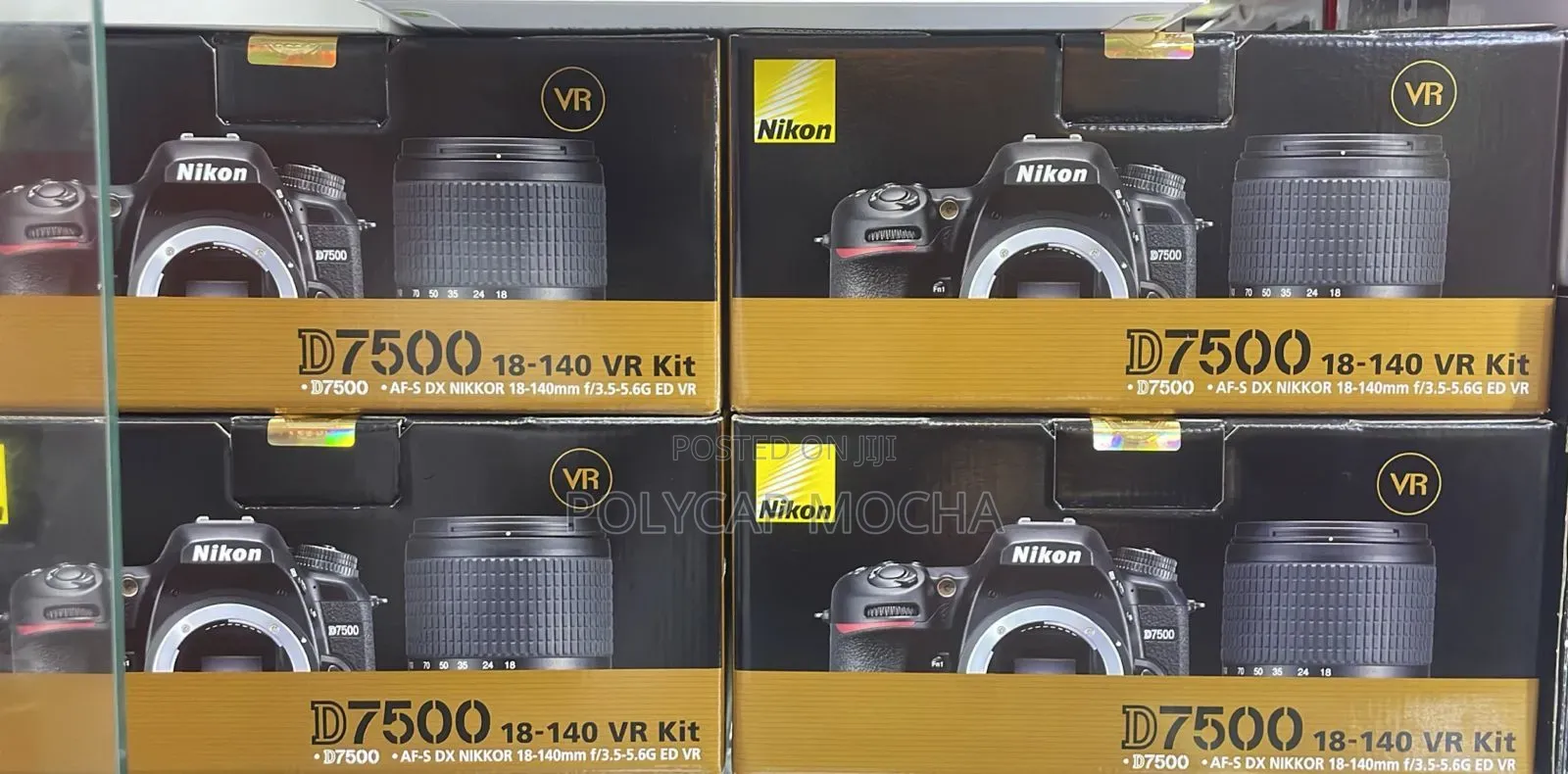 Nikon D7500 DSLR Camera With 18-140mm Lens